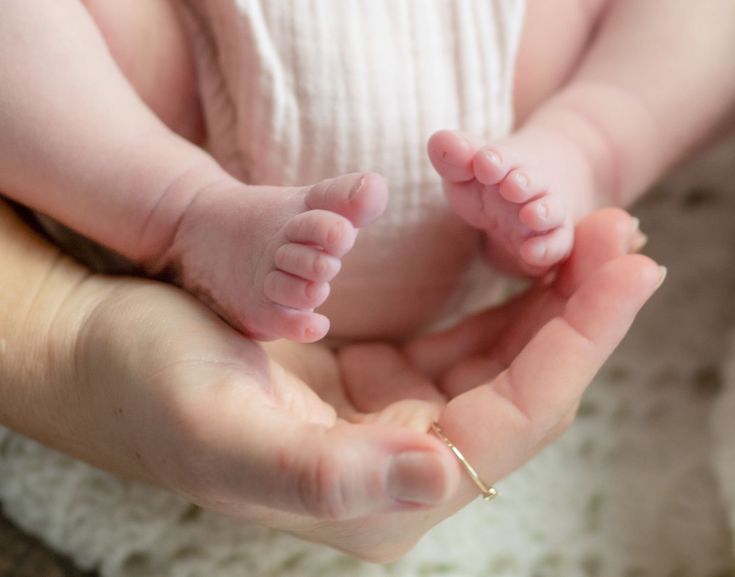 newborn studio session