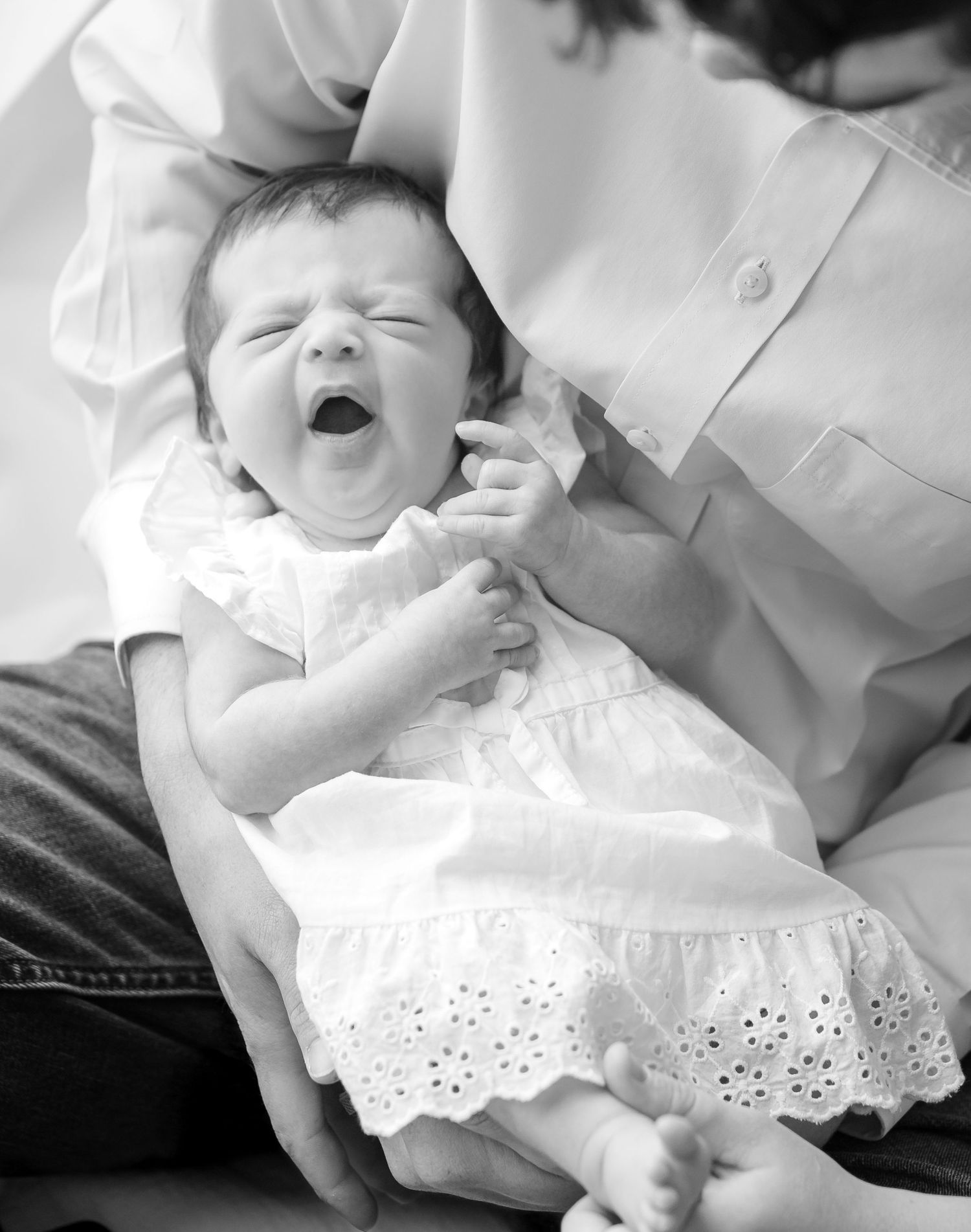 newborn studio session