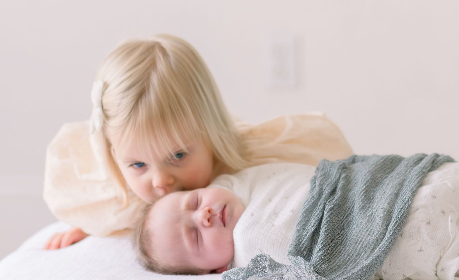 newborn studio session