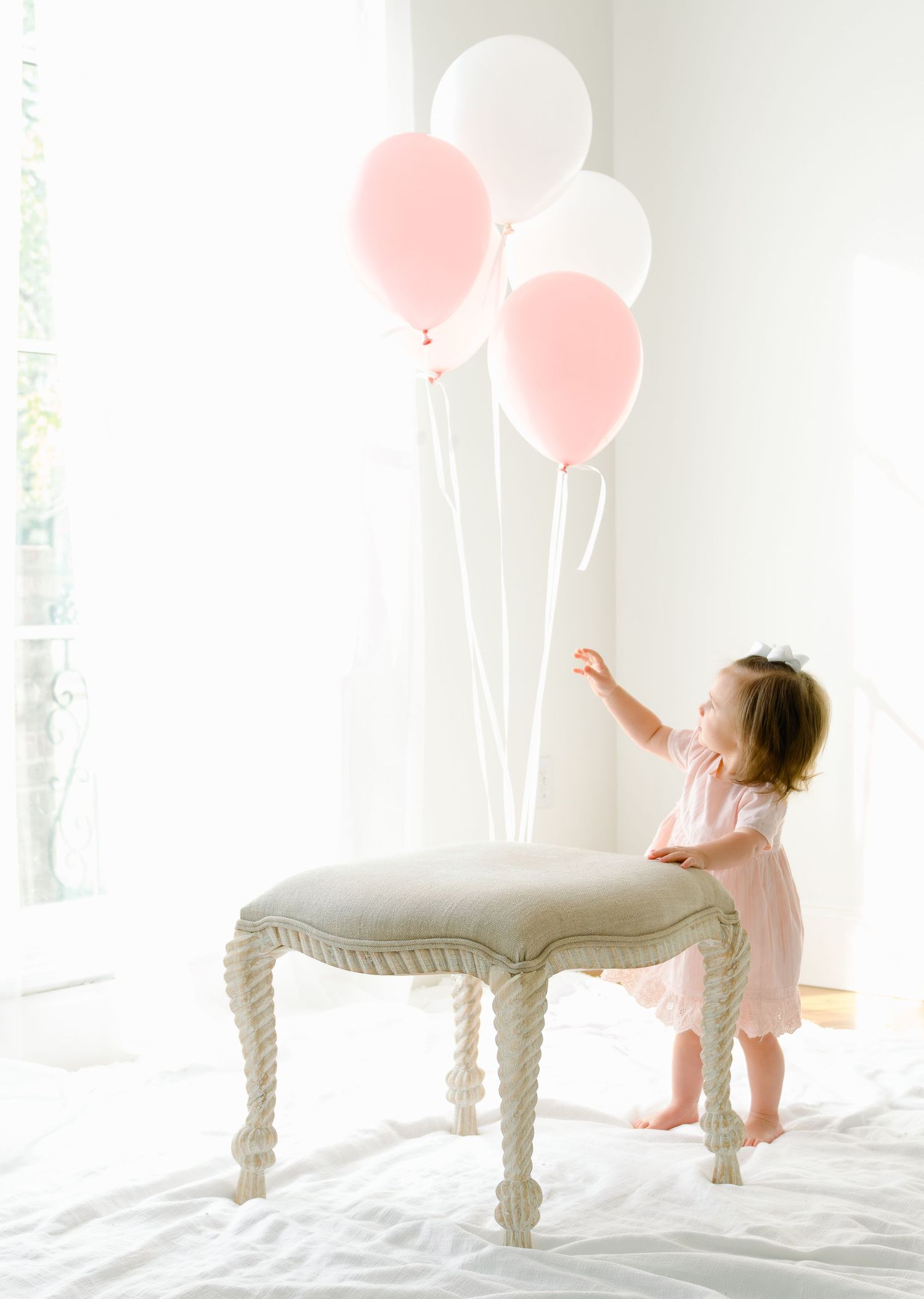 child one year old studio session