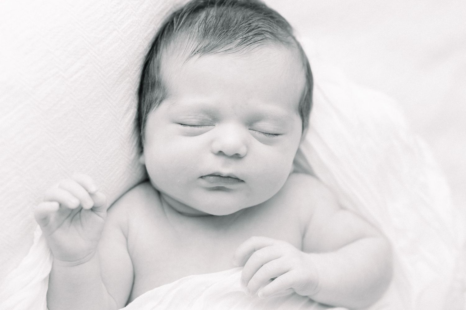 newborn studio session