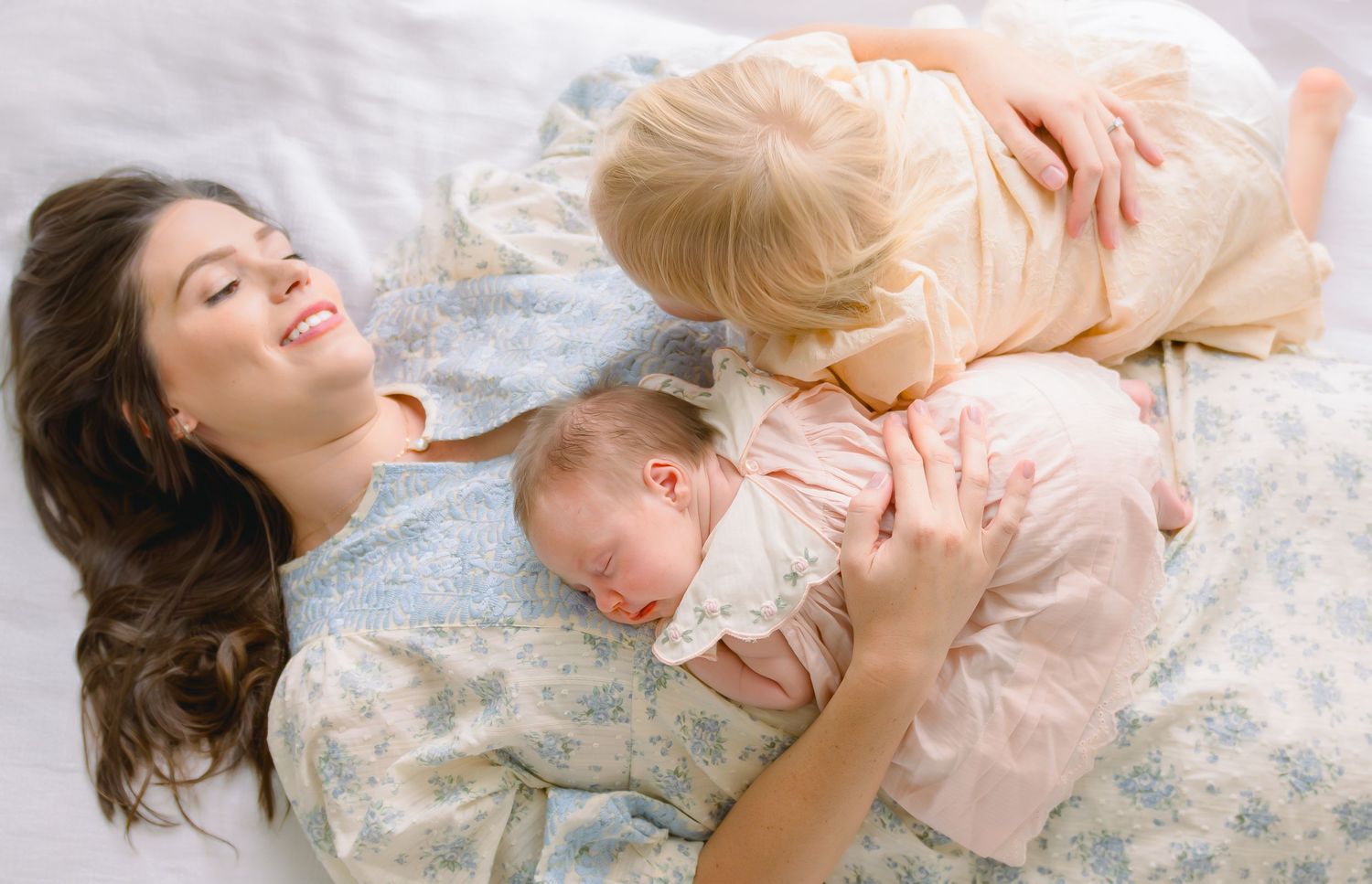 newborn studio session