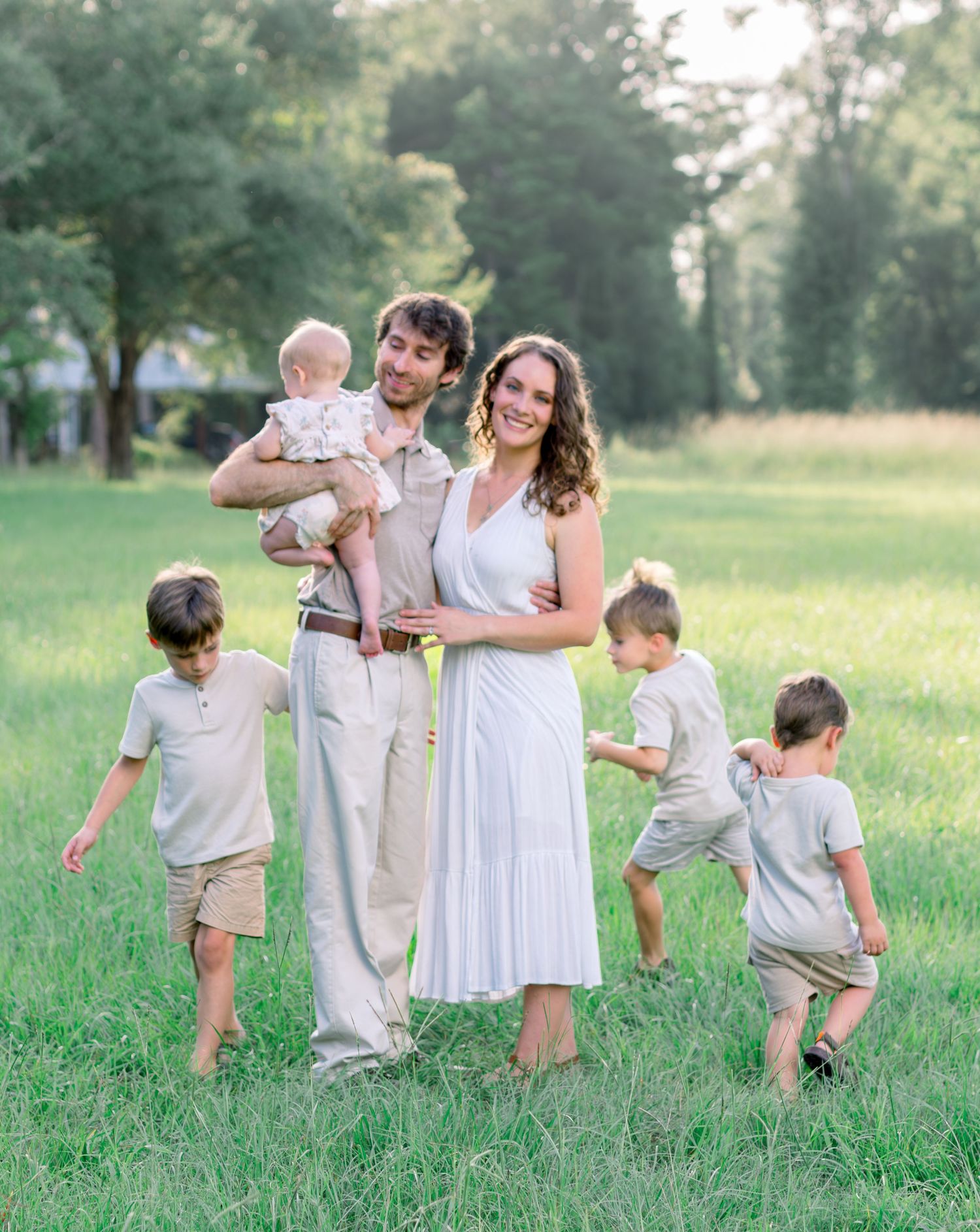 family outdoor session