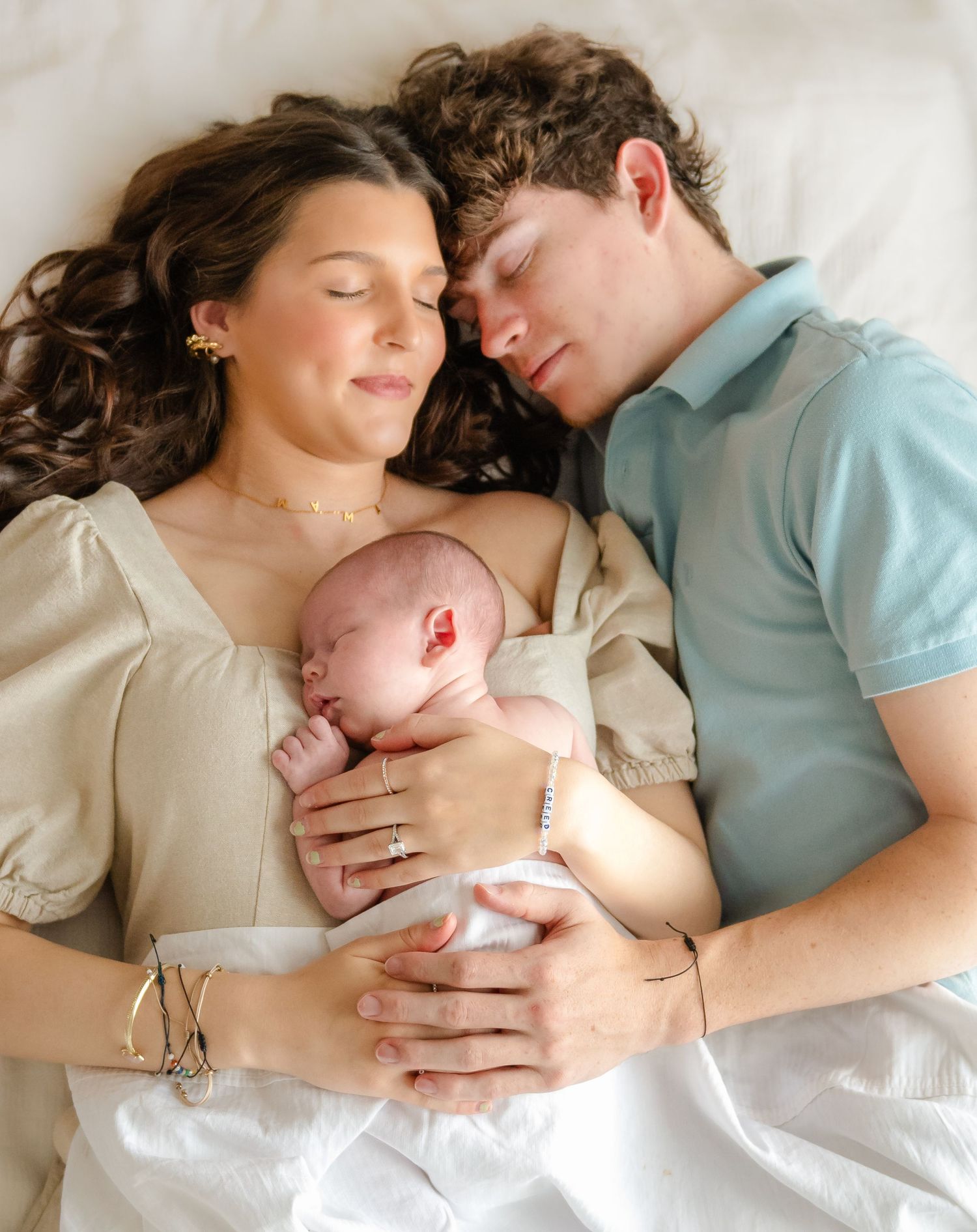 newborn studio session