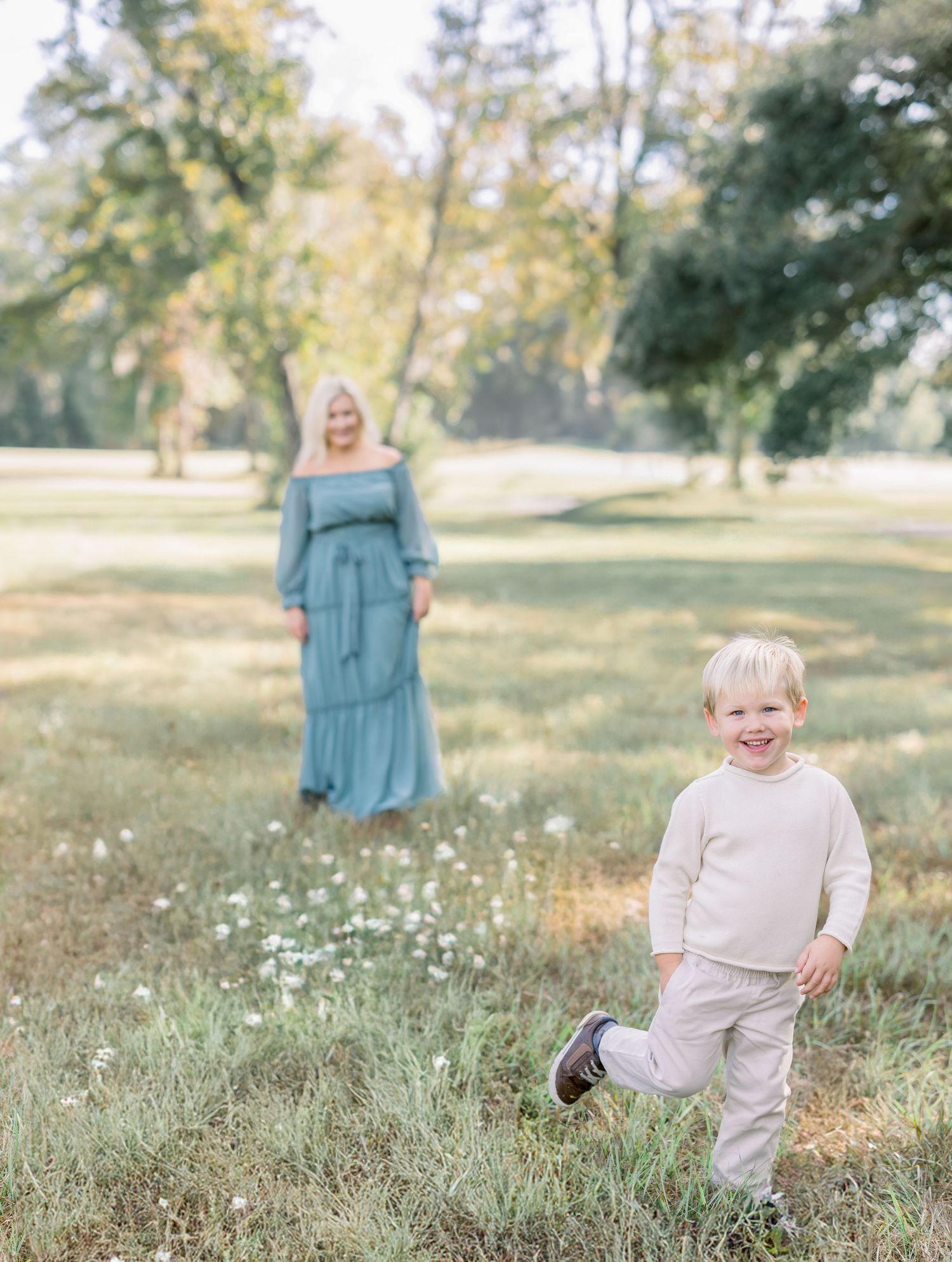 mommy and me outdoor session