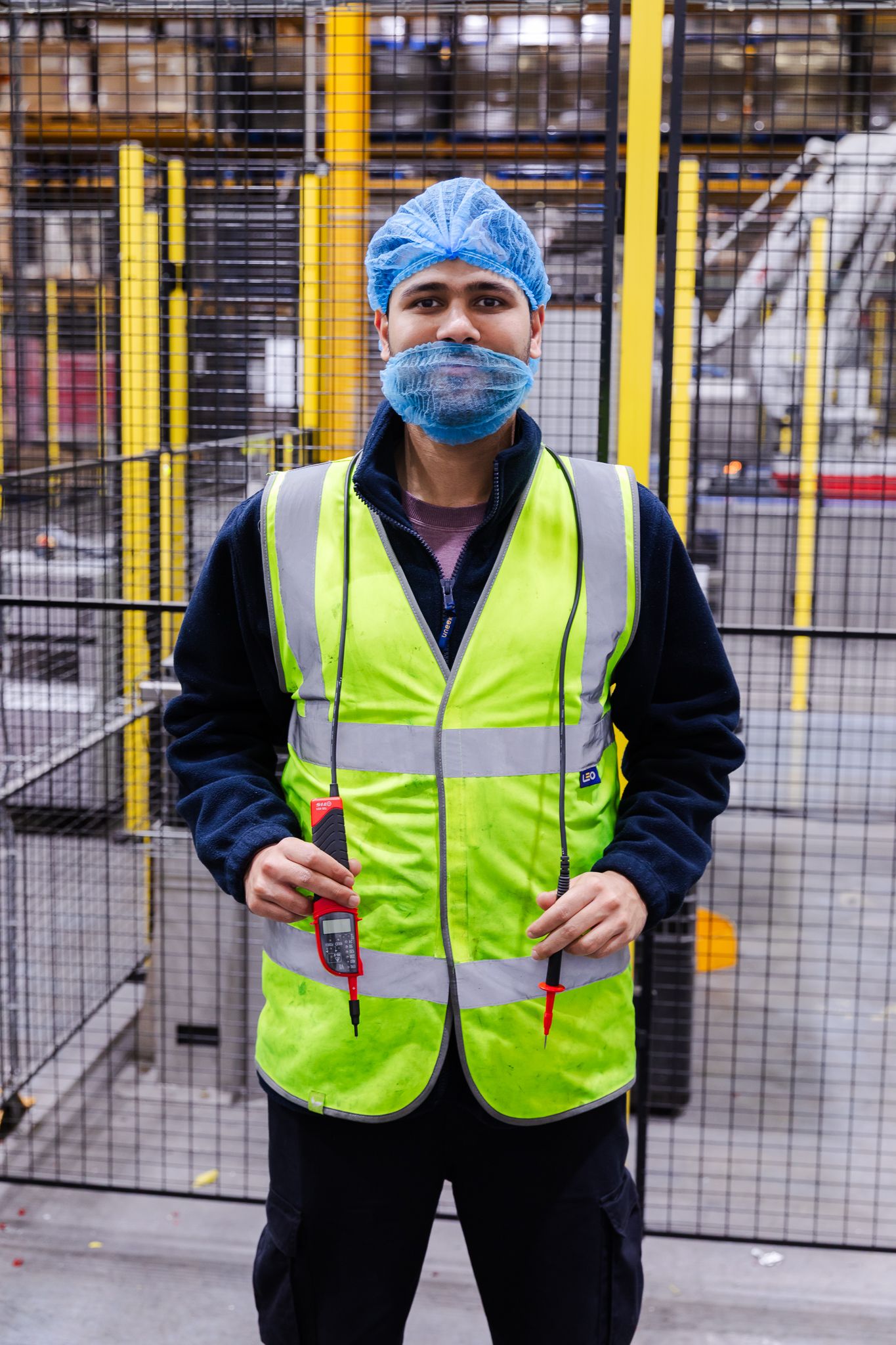 industrial event photography in Kent – rice factory team during production shift