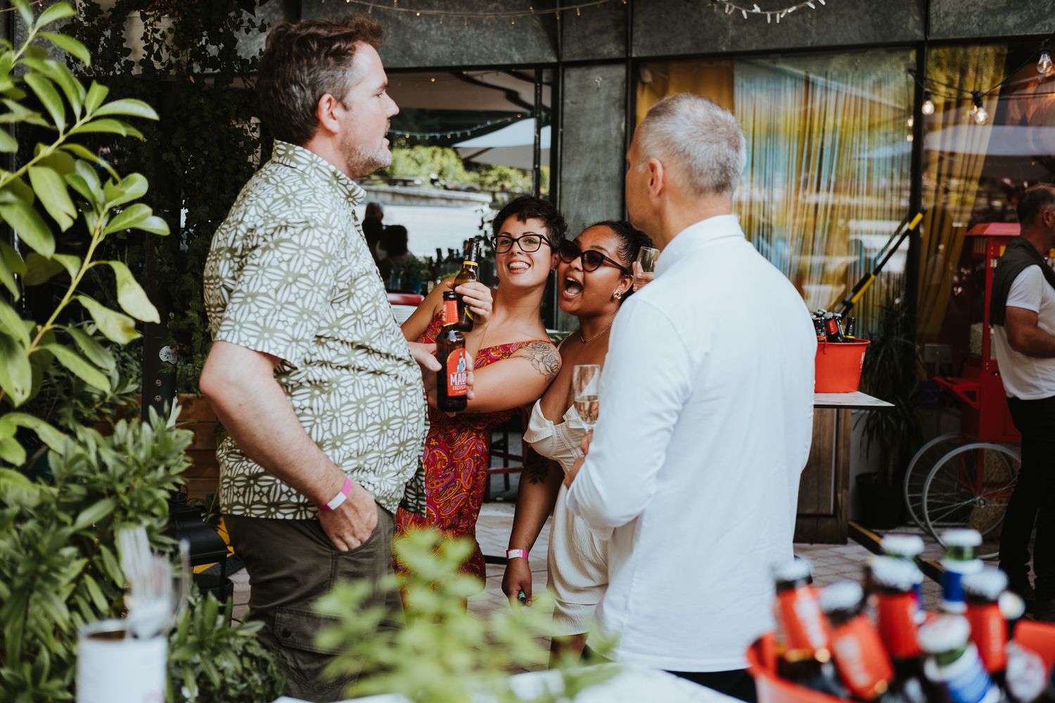 event photography in London –  outdoor party