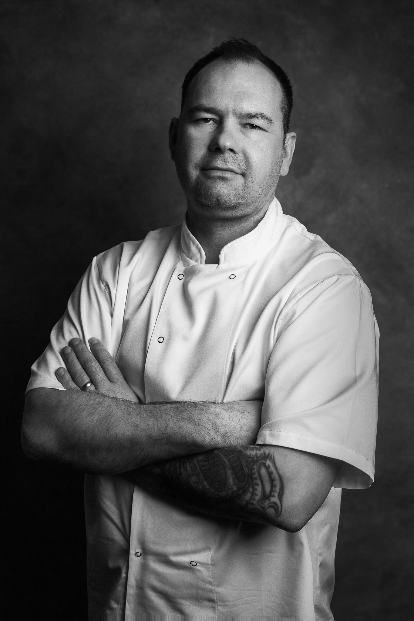 studio portrait photography in Buckinghamshire–  chef portrait