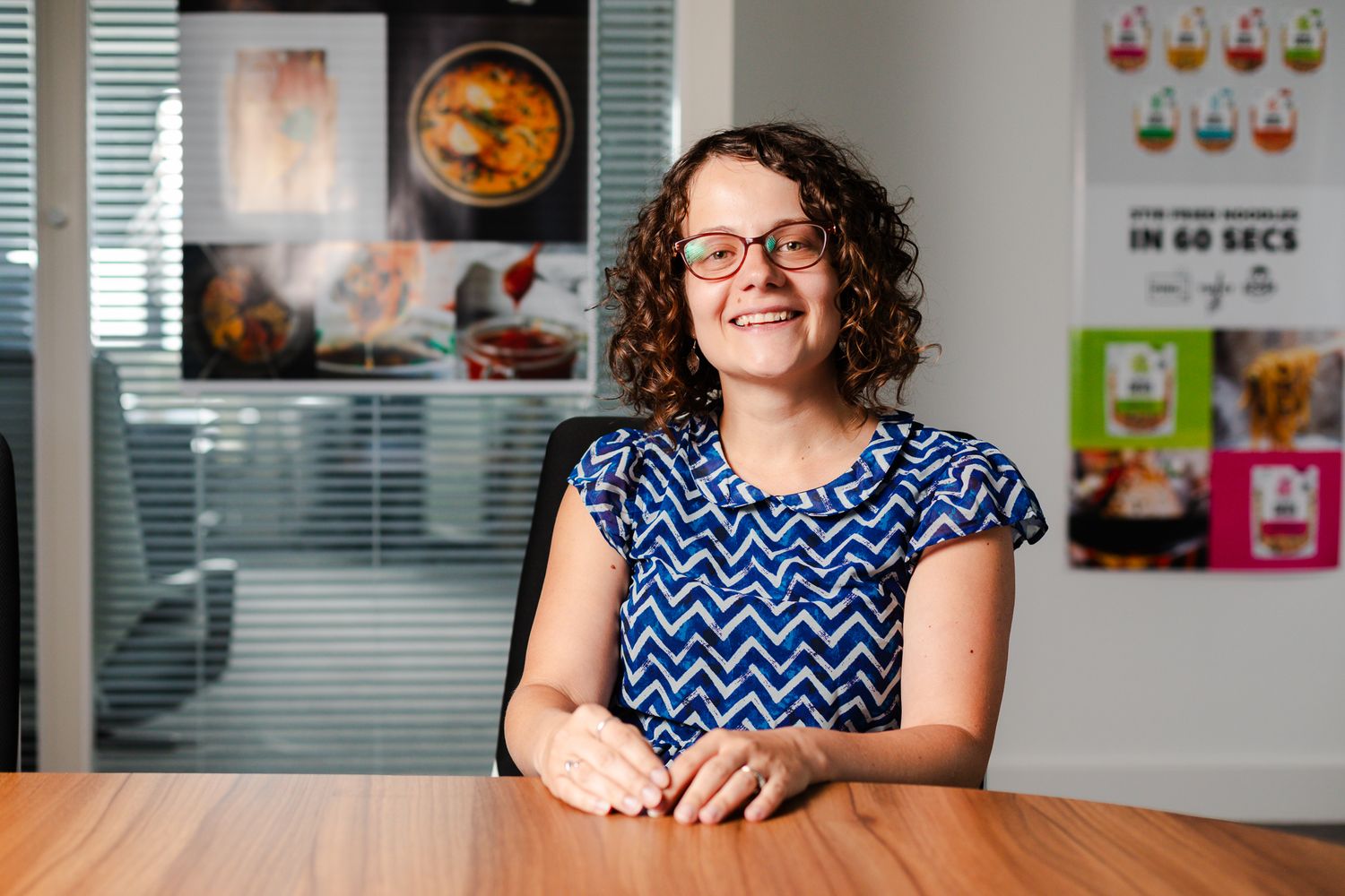 corporate portrait photography in Kent – professional woman in office environment