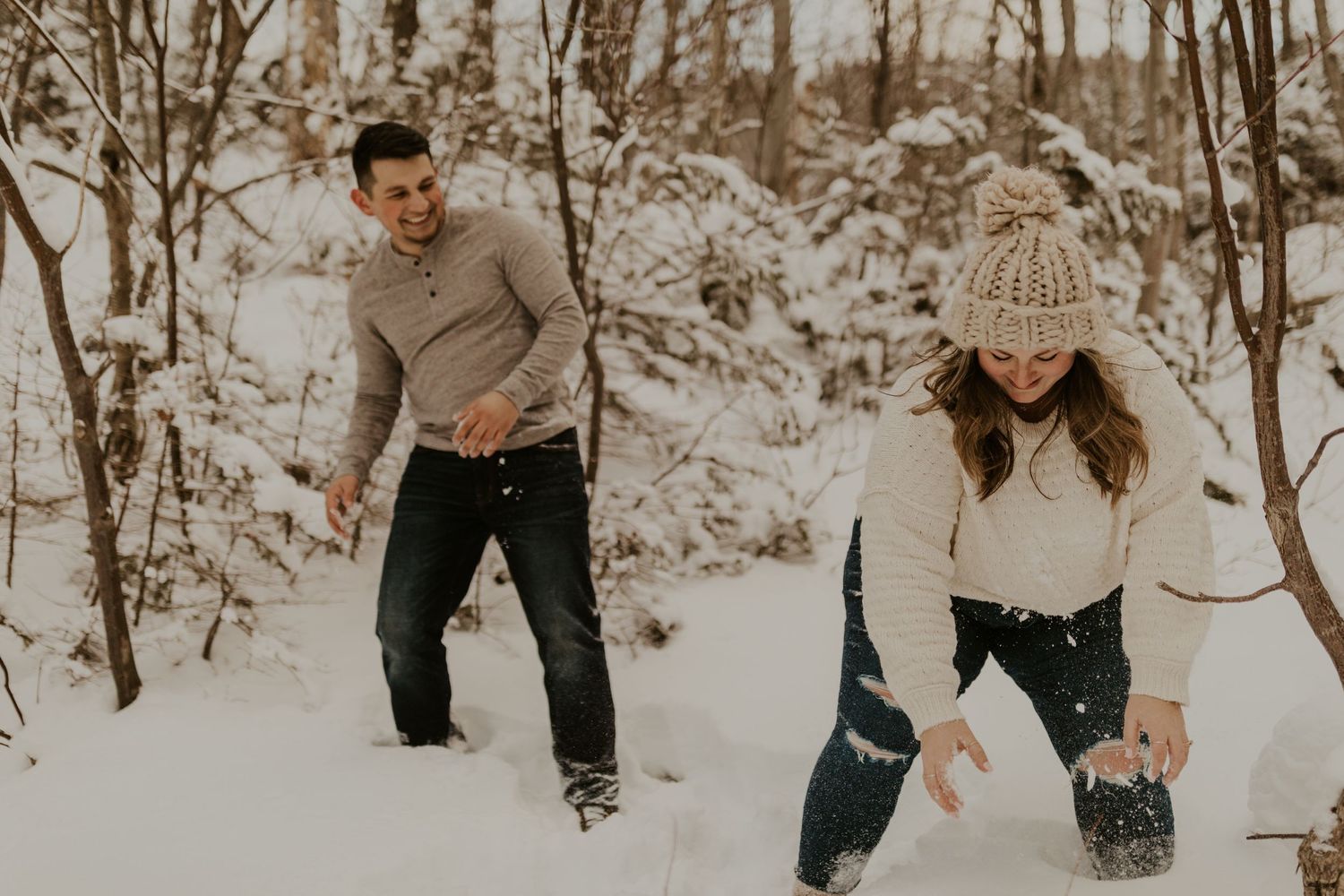 Franconia Notch State Park, Engagement Photographer, White Mountain Photographer, New Hampshire Adventure Photographer