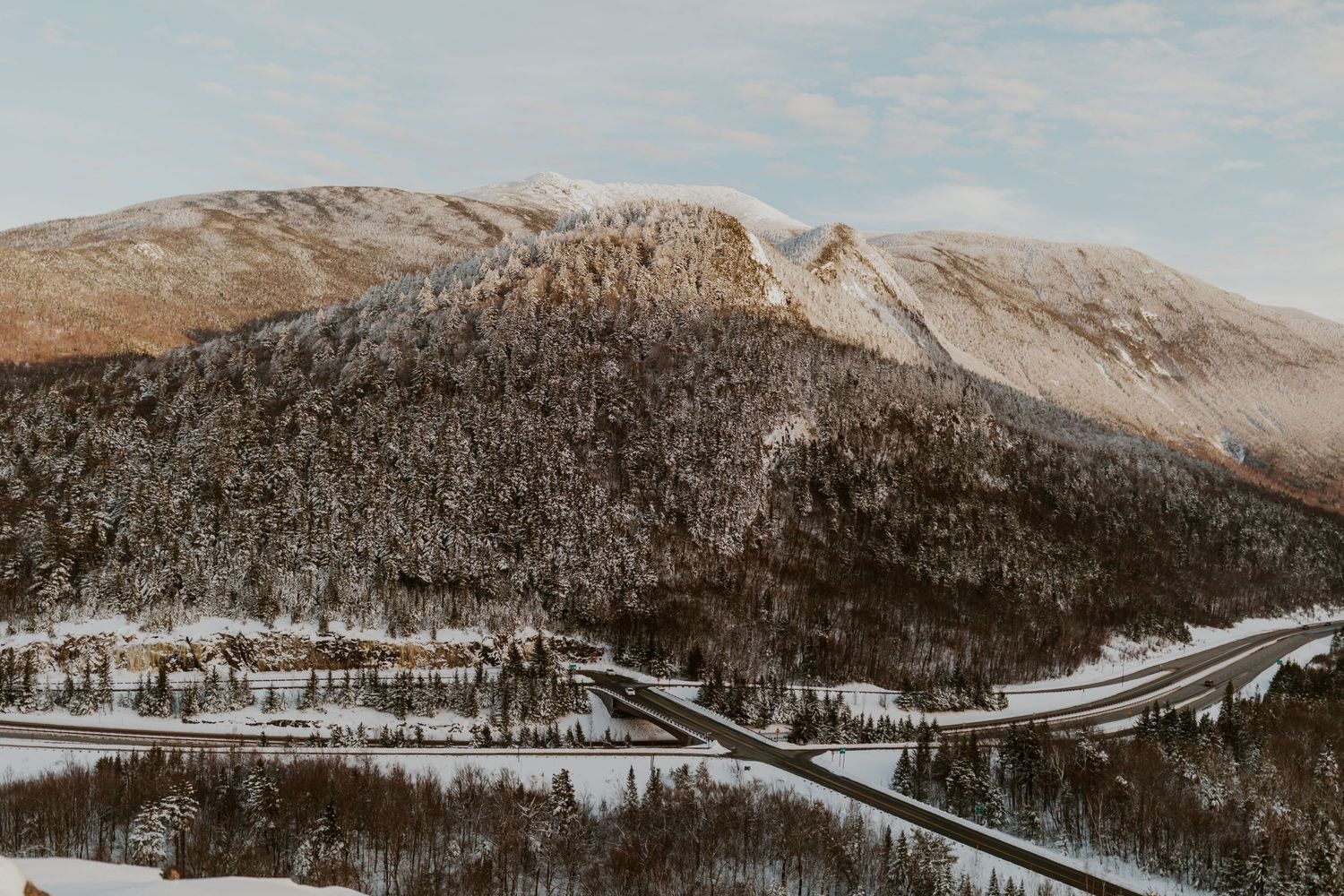 Franconia Notch State Park Elopement Photos