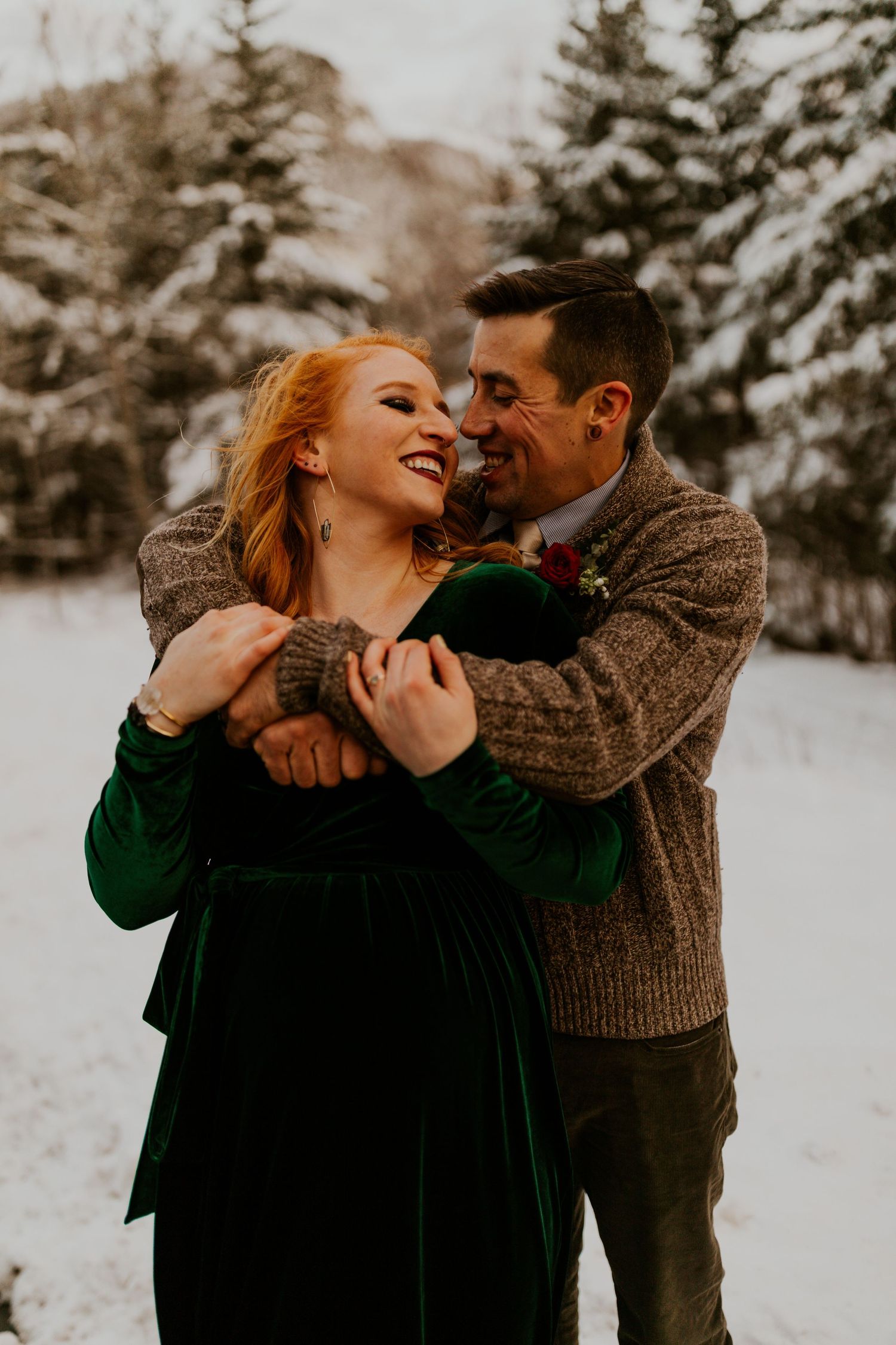 Franconia Notch State Park Elopement Photos