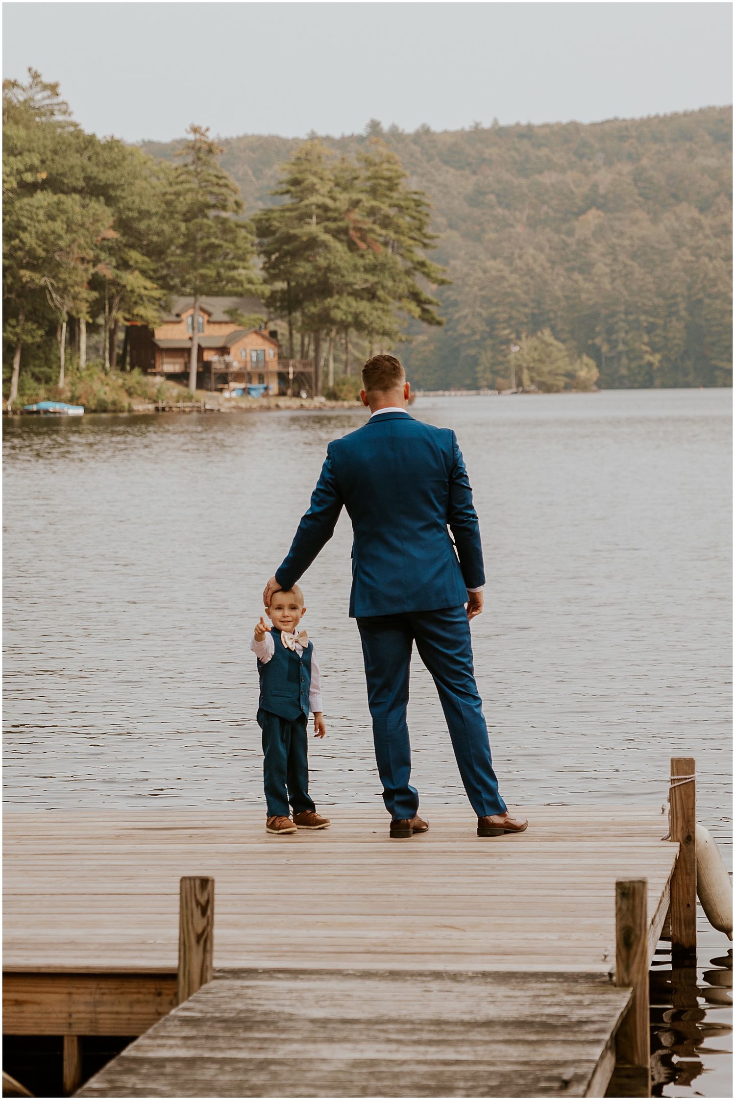 NH Lake wedding