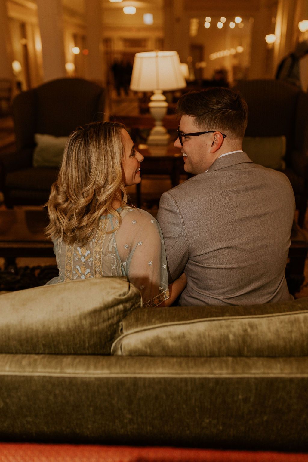 Romantic surprise proposal Mount Washington Hotel NH