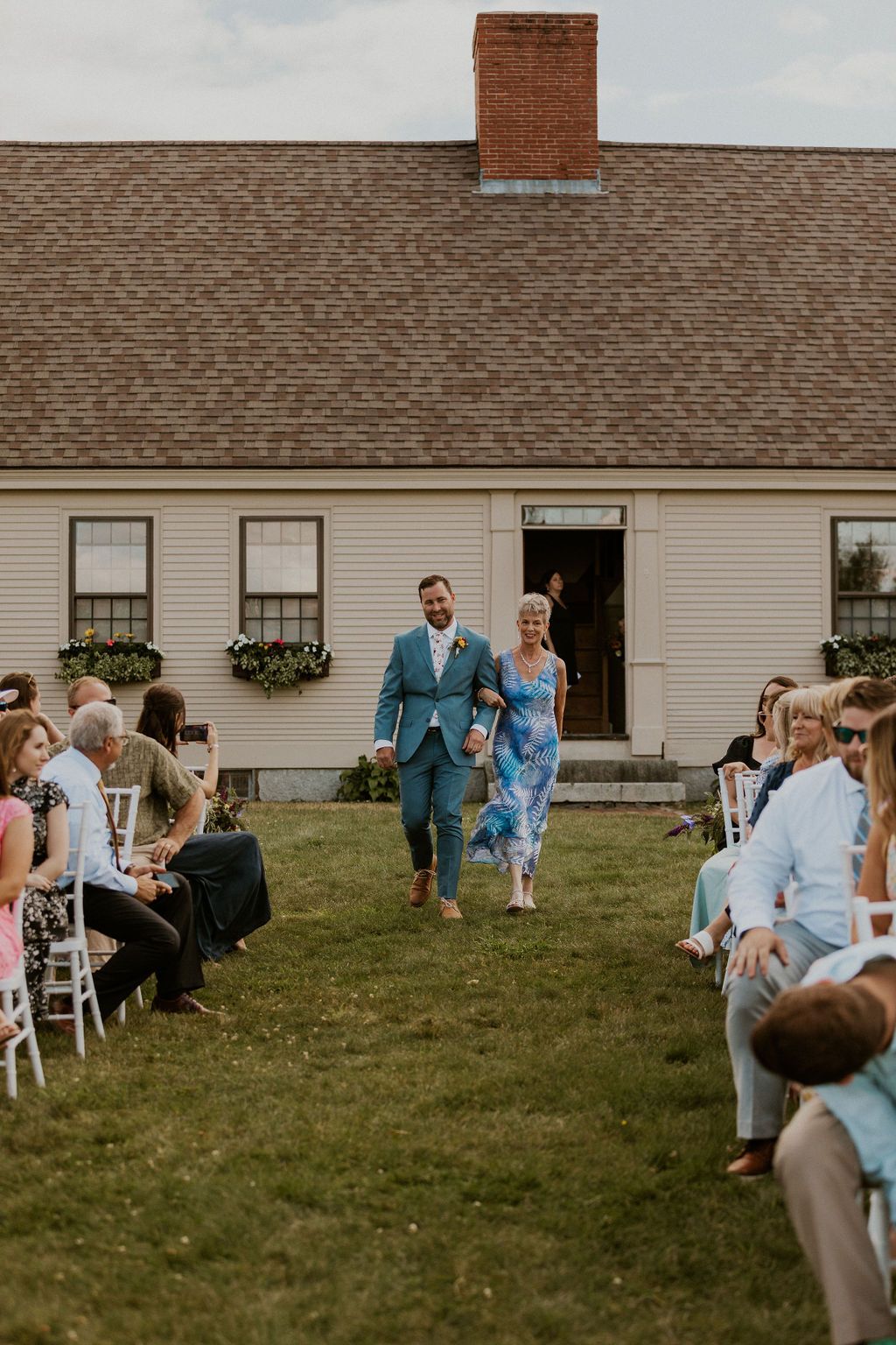 Birch Hill Farm wedding ceremony