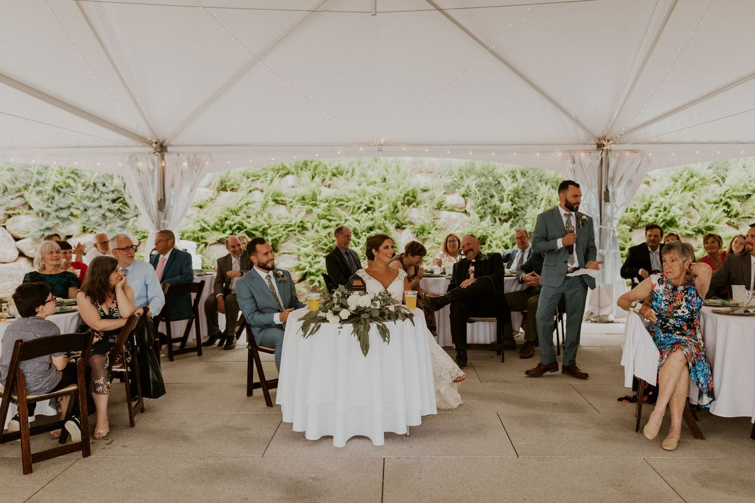 laid back lakeside wedding at Lake Shore Village Resort in Weare New Hampshire