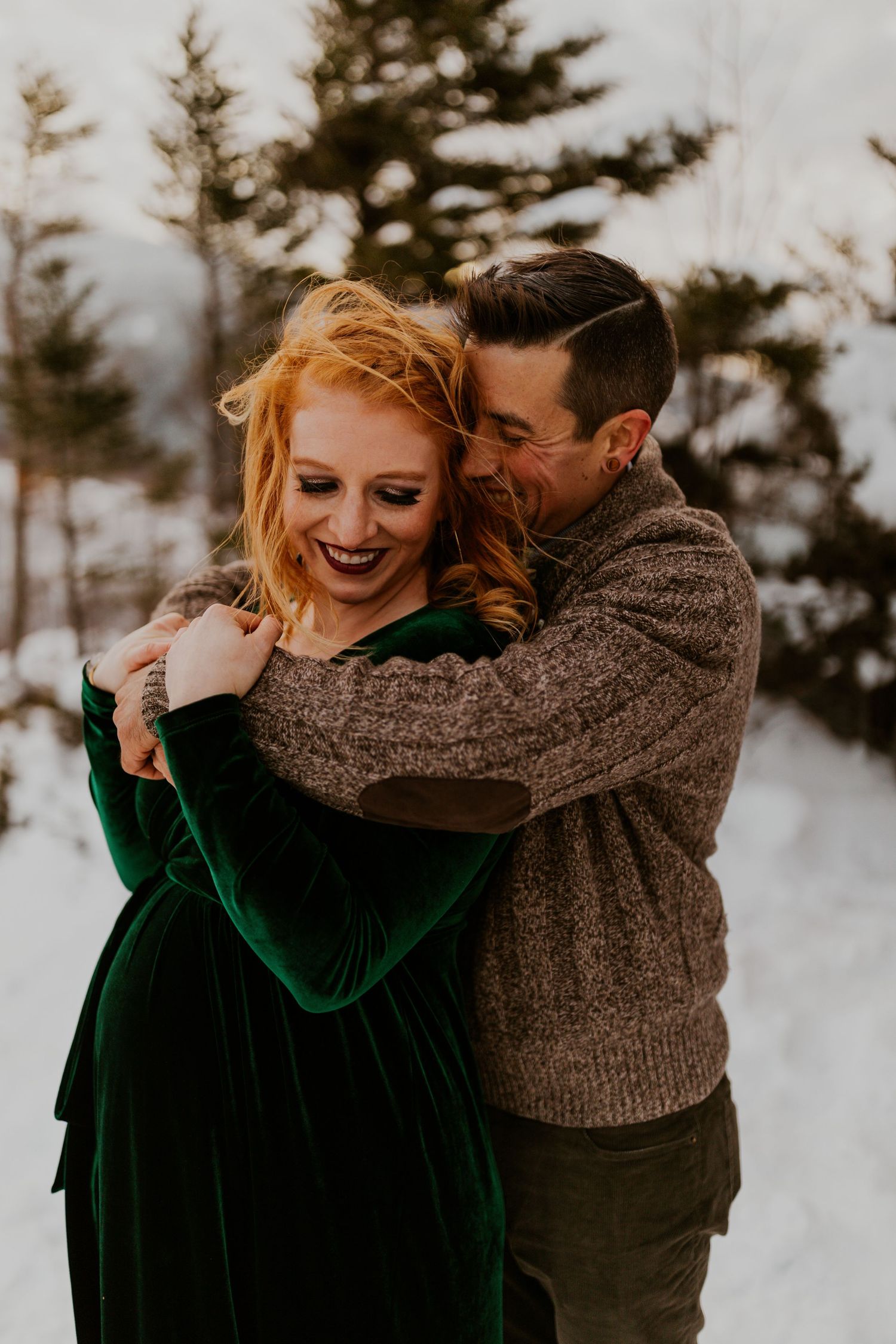 Franconia Notch State Park Elopement Photos