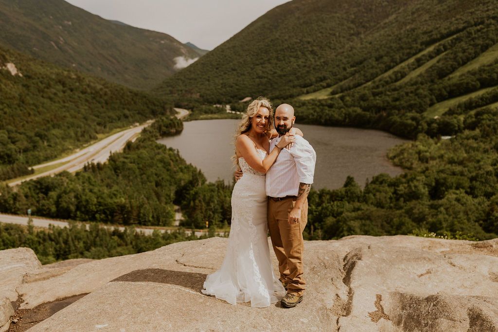 NH elopement photos
