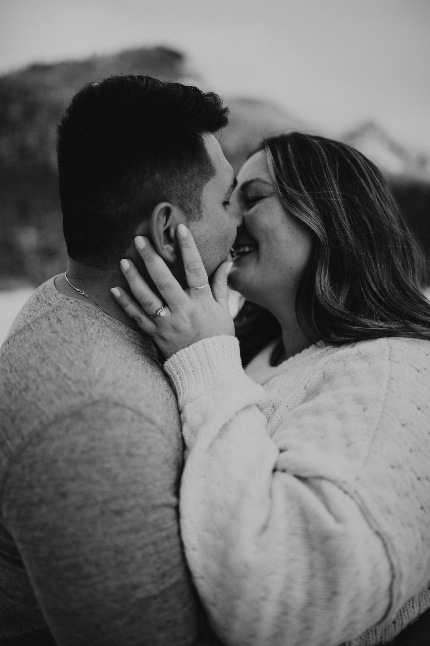 Franconia Notch State Park, Engagement Photographer, White Mountain Photographer, New Hampshire Adventure Photographer