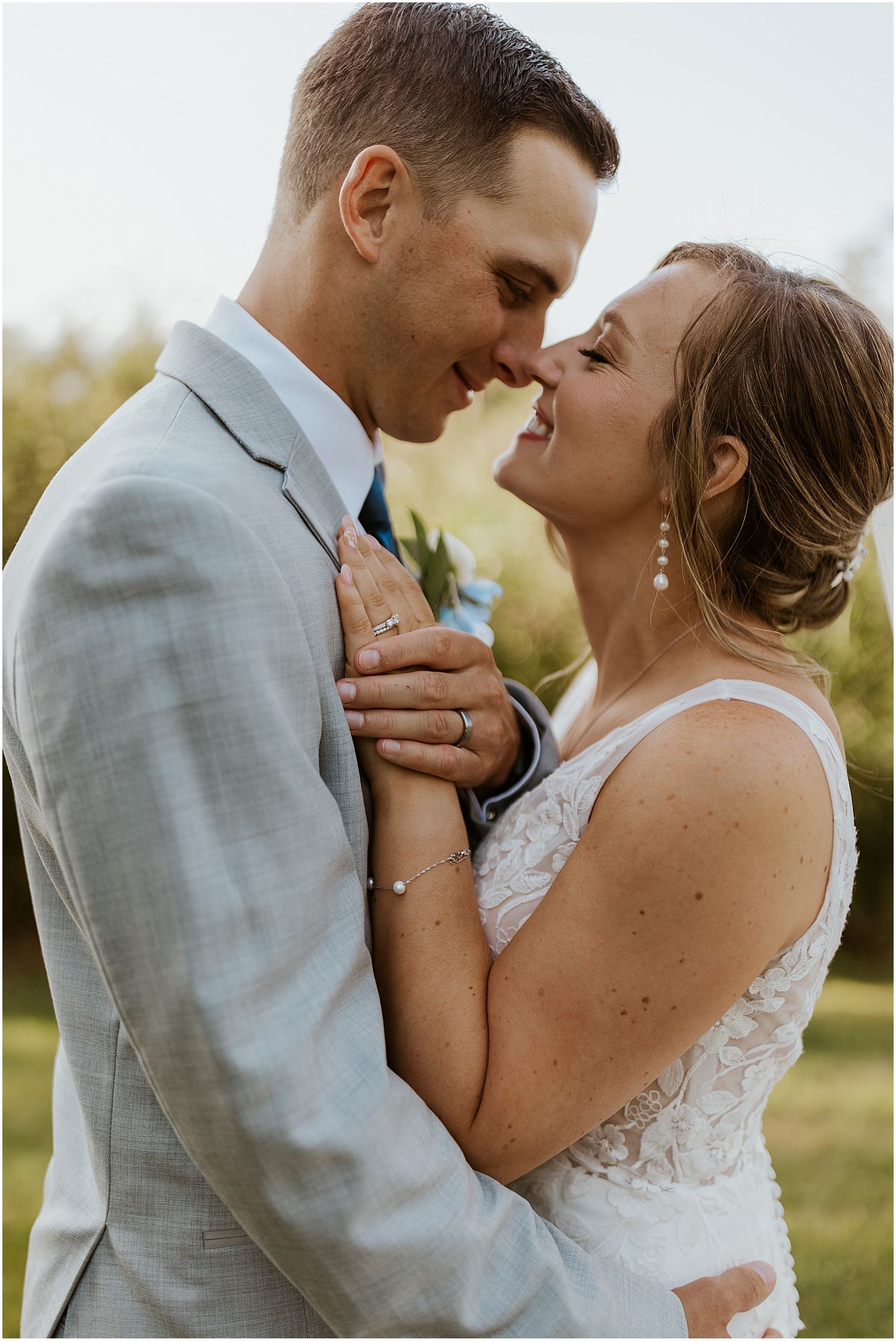 Bride and groom portraits