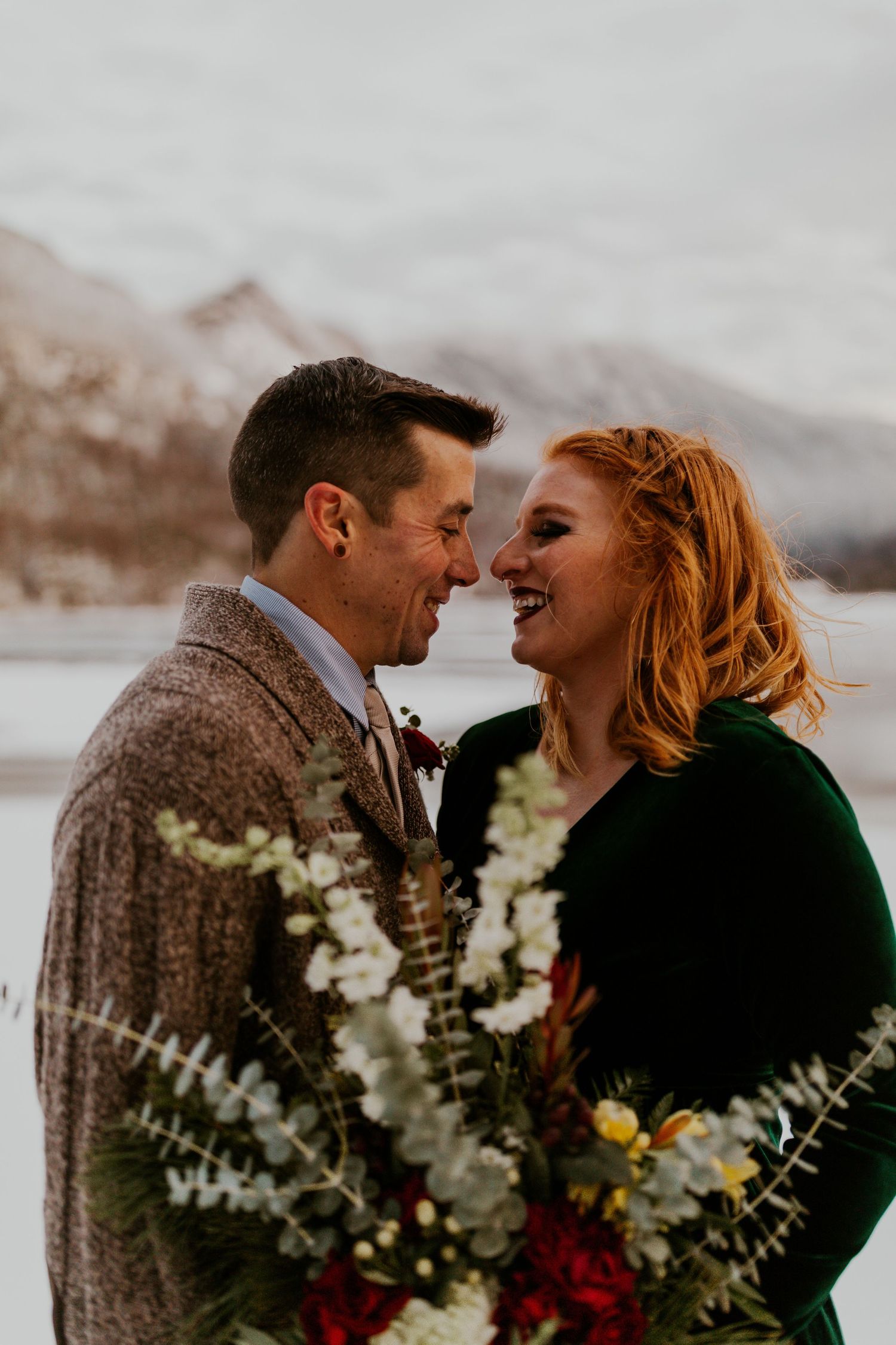 Franconia Notch State Park Elopement Photos