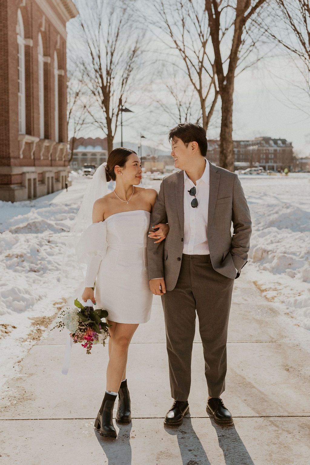 Elopement in NH in the winter