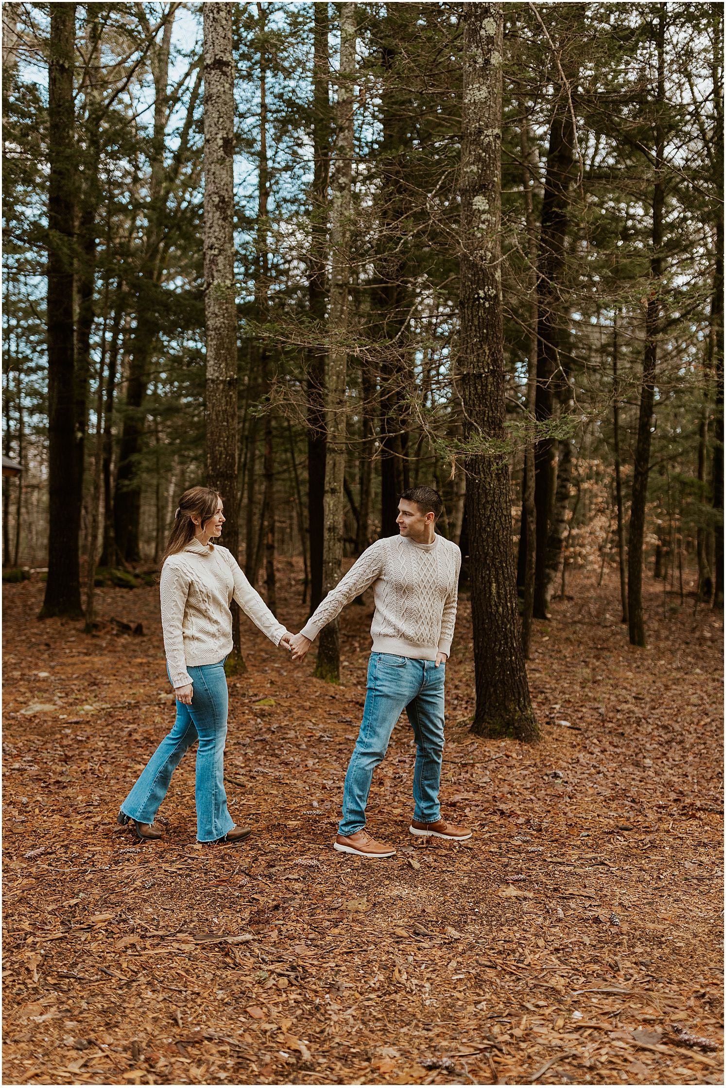 Photoshoot at White Mountains cabin