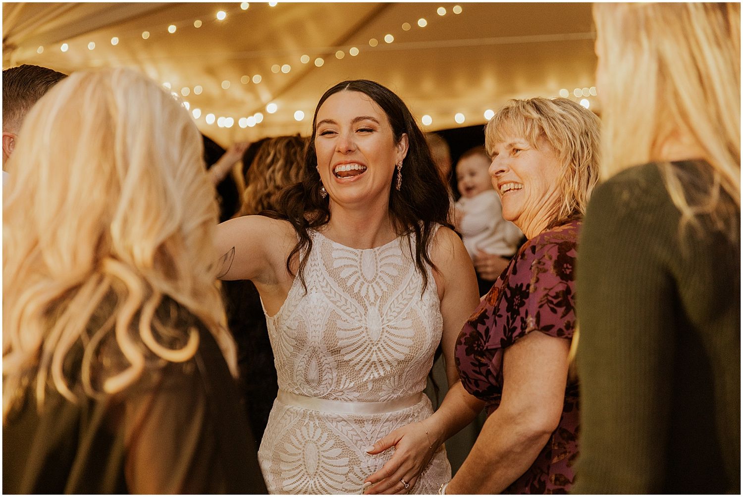 Wedding reception at Lake Shore Village Resort