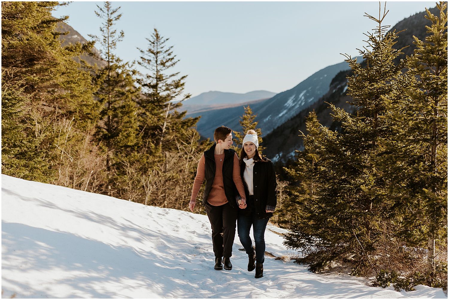 New Hampshire engagement photos