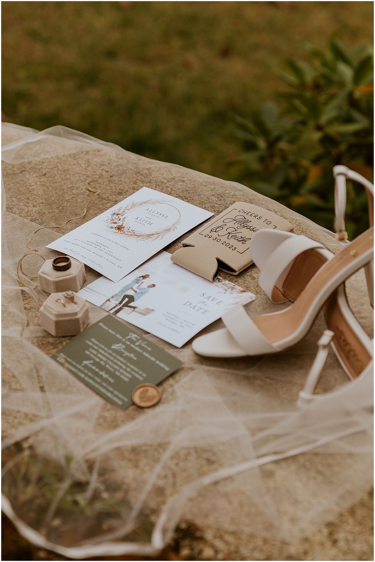 NH wedding detail photo