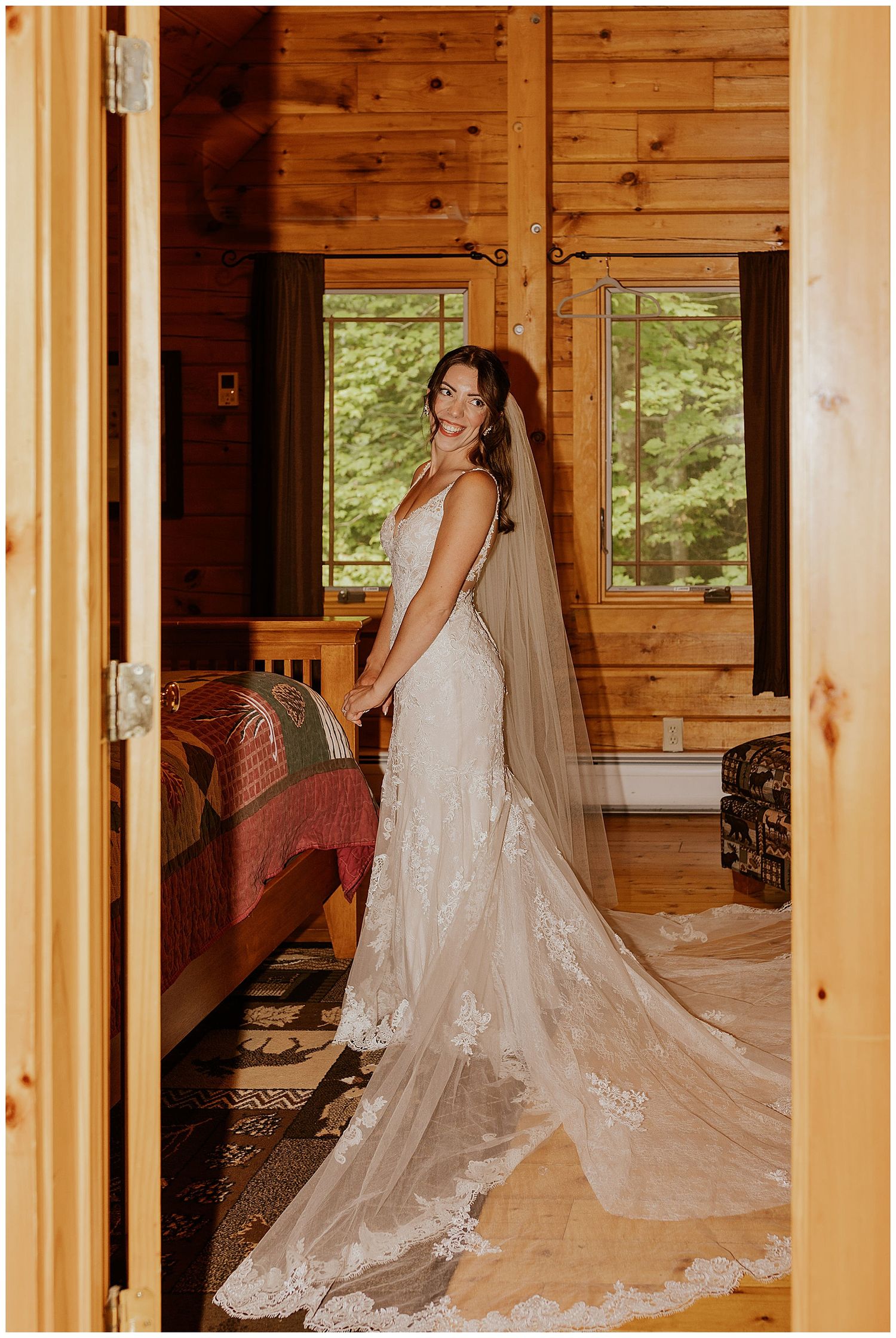 Rustic New Hampshire wedding