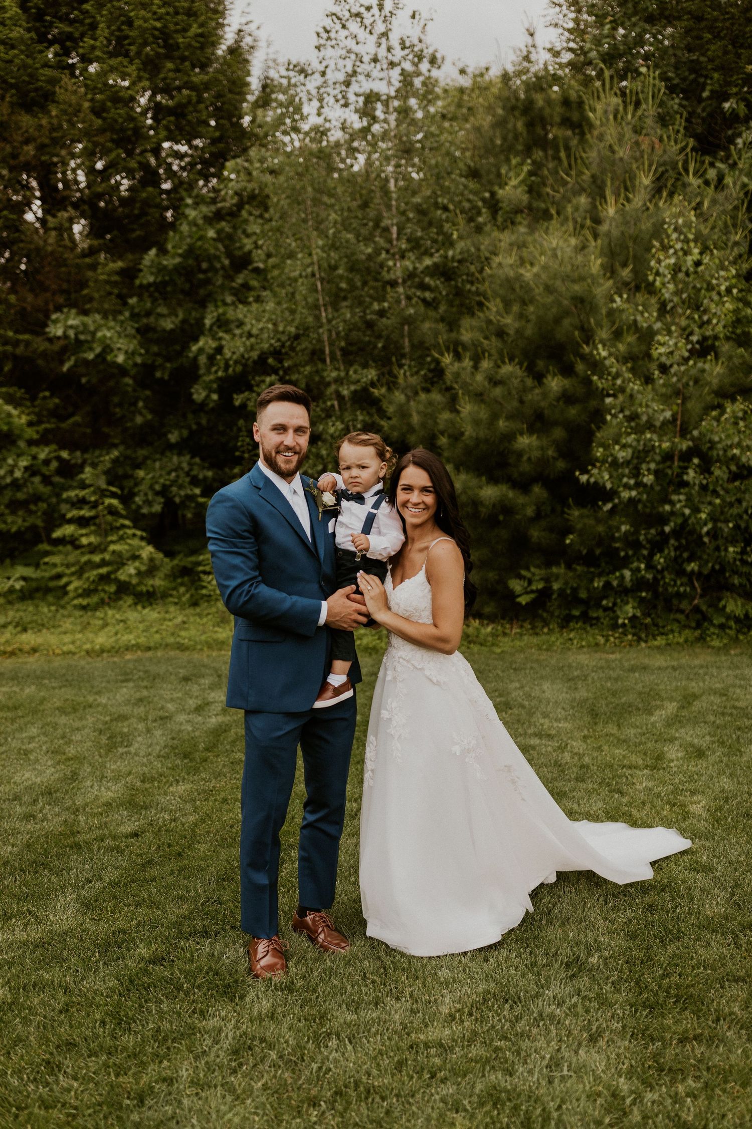 Early summer wedding at the Barn at Bull Meadow in Concord New Hampshire