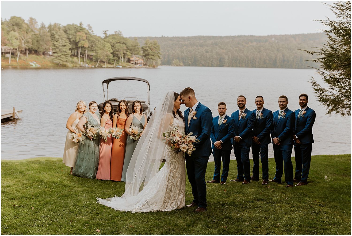 NH wedding portrait photos