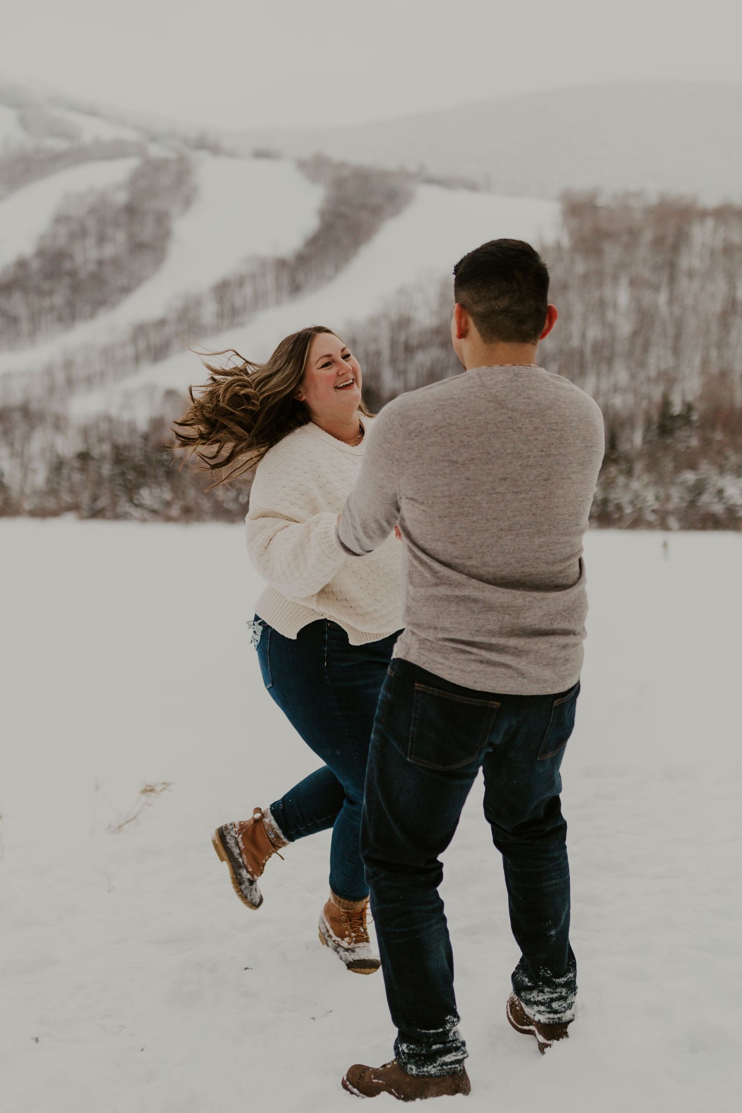 Franconia Notch State Park, Engagement Photographer, White Mountain Photographer, New Hampshire Adventure Photographer