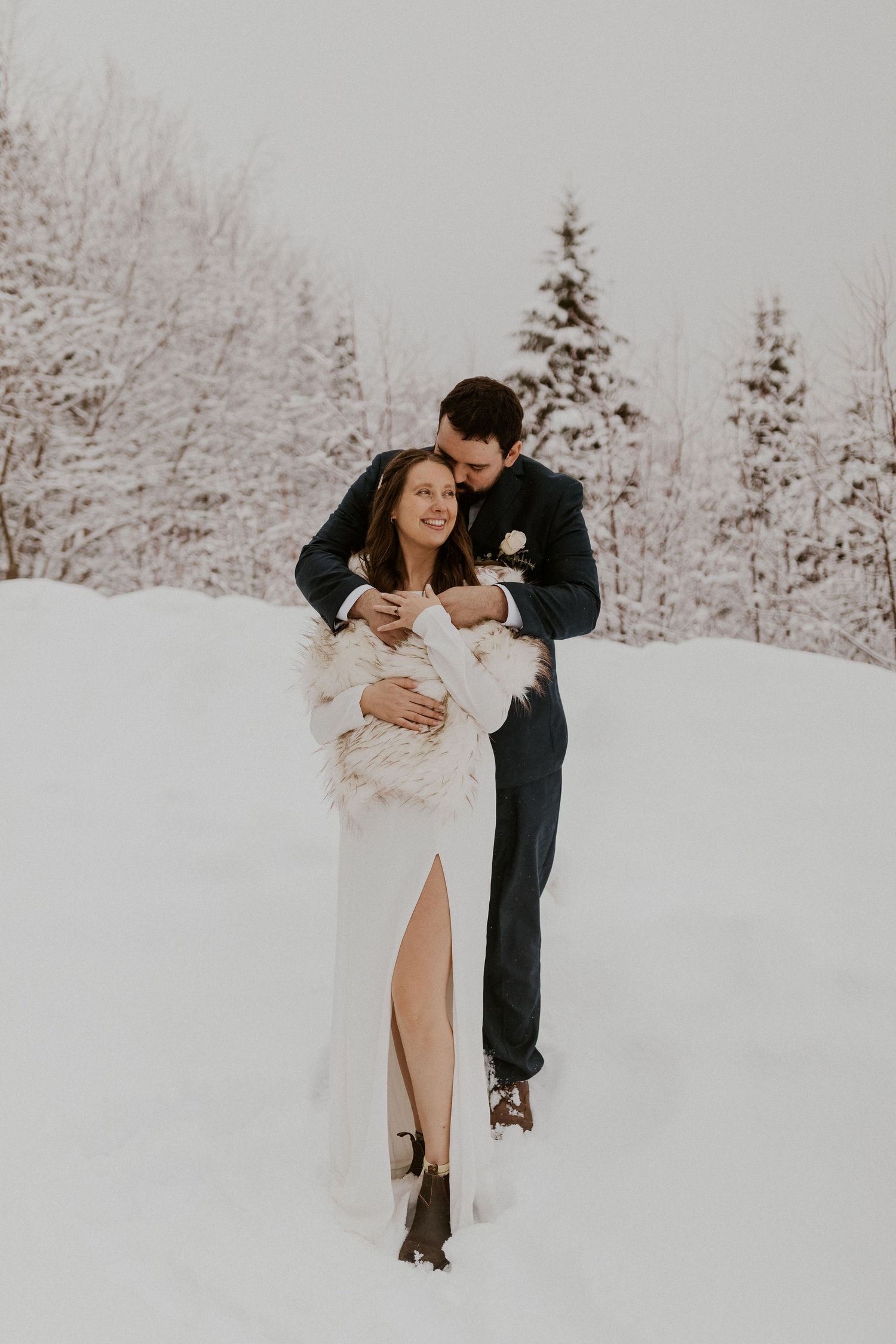 White Mountains NH elopement