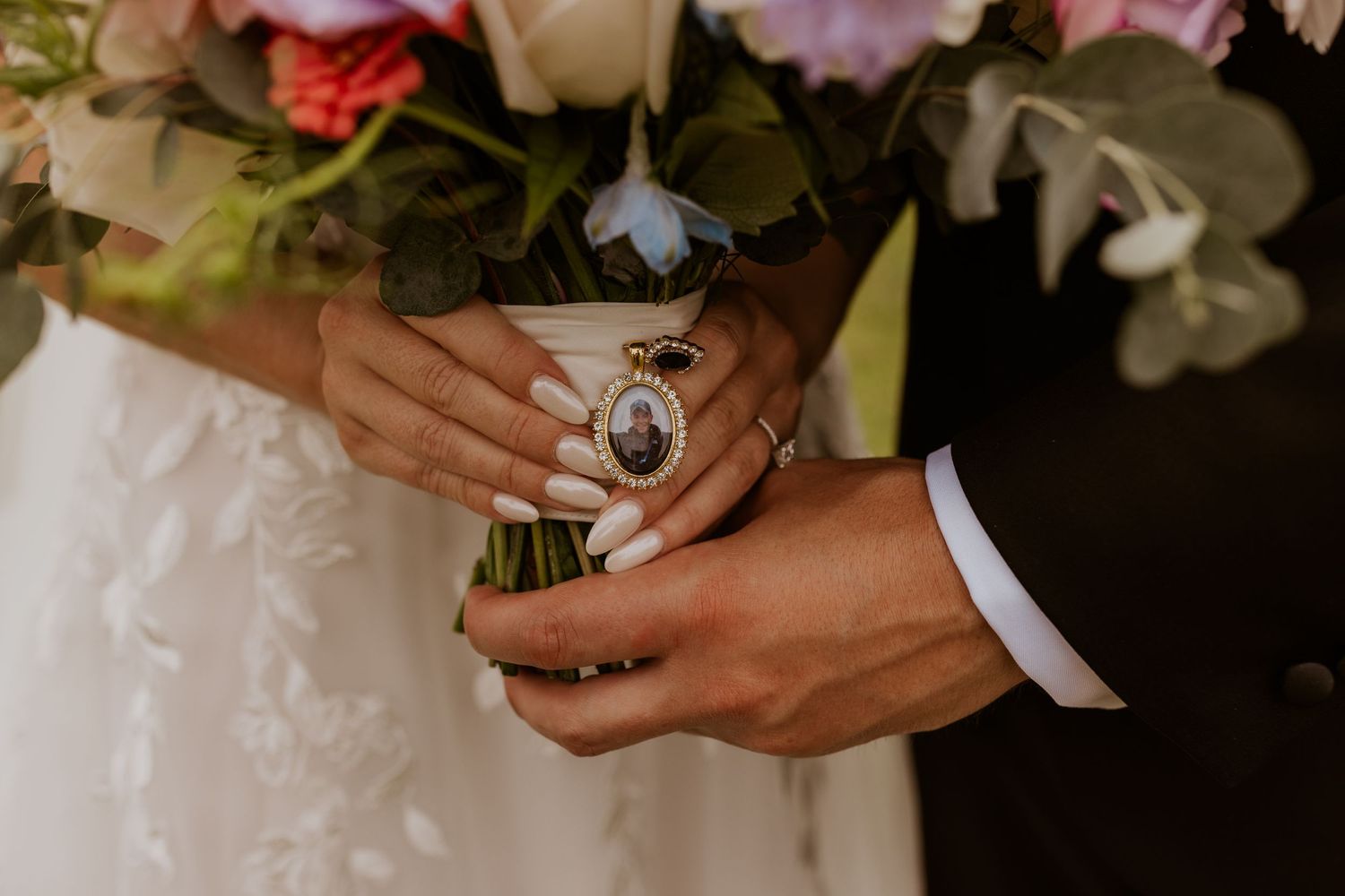 Bouquet detail NH wedding