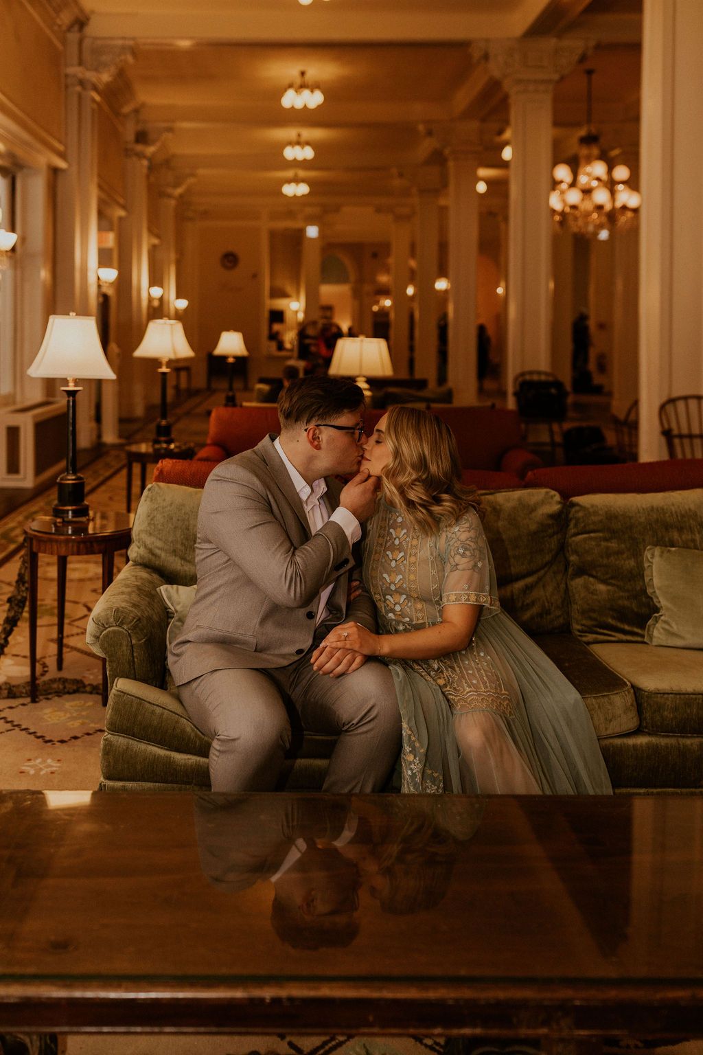 Romantic proposal location Mount Washington Hotel NH