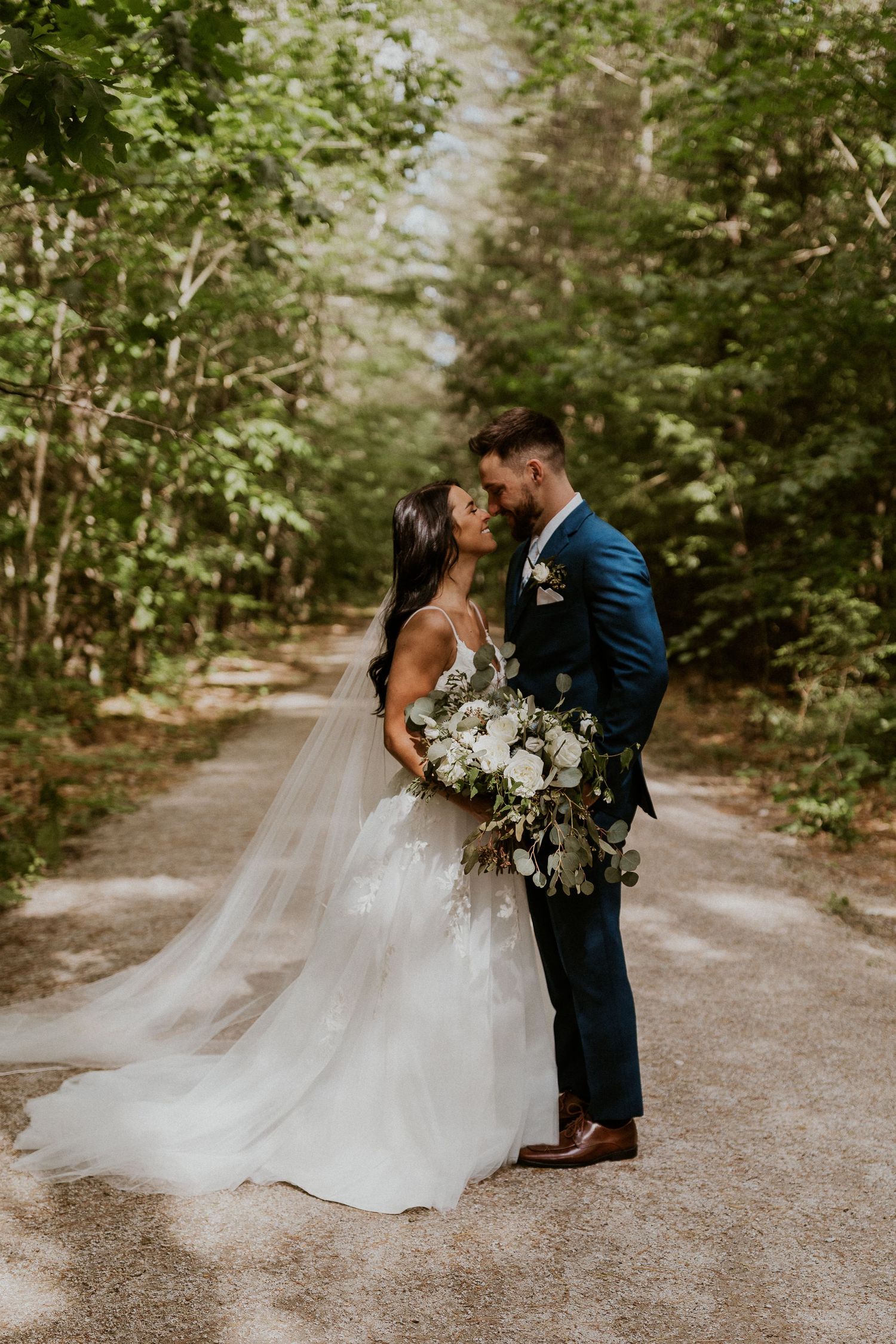 Early summer wedding at the Barn at Bull Meadow in Concord New Hampshire