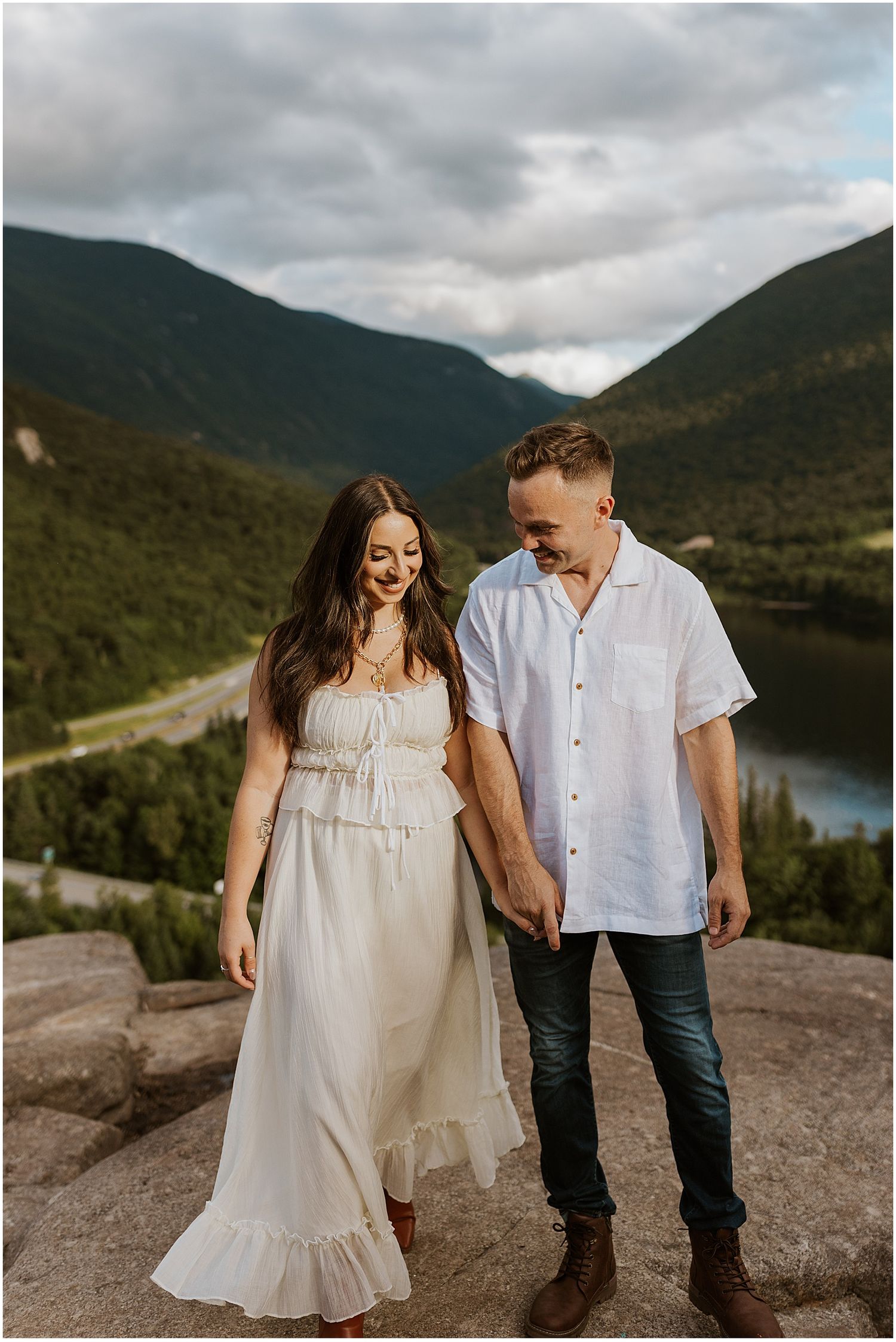 White Mountain engagement photos - Robin Easler