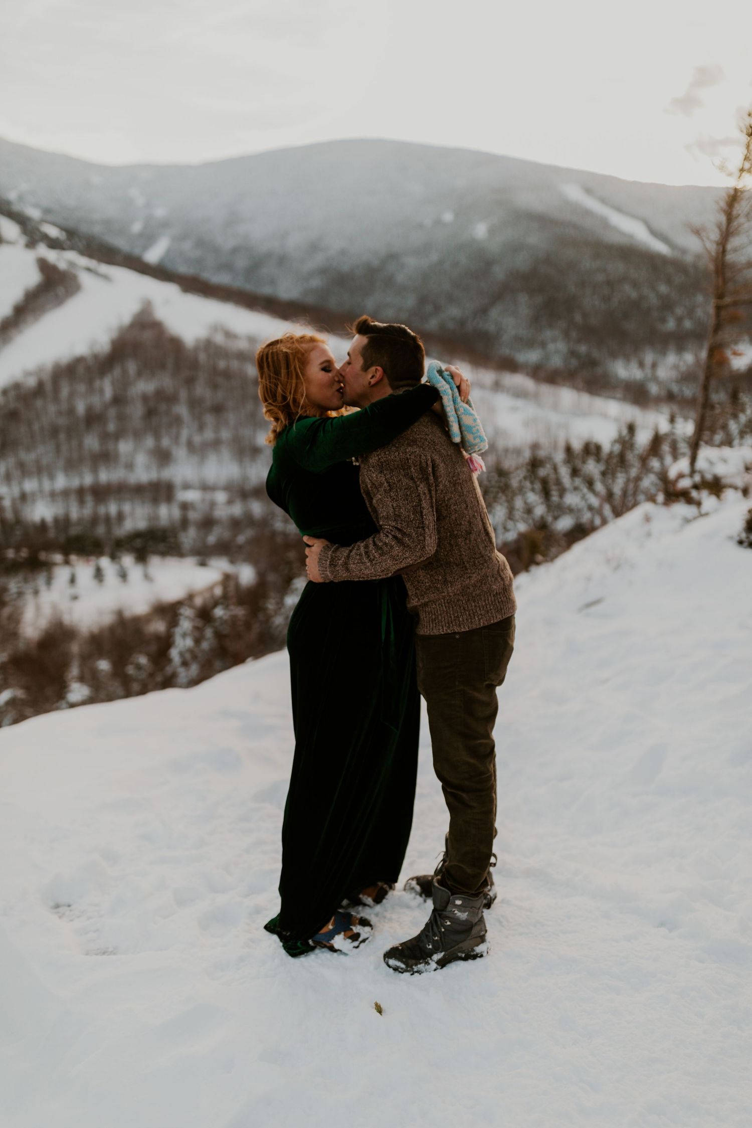 Franconia Notch State Park Elopement Photos