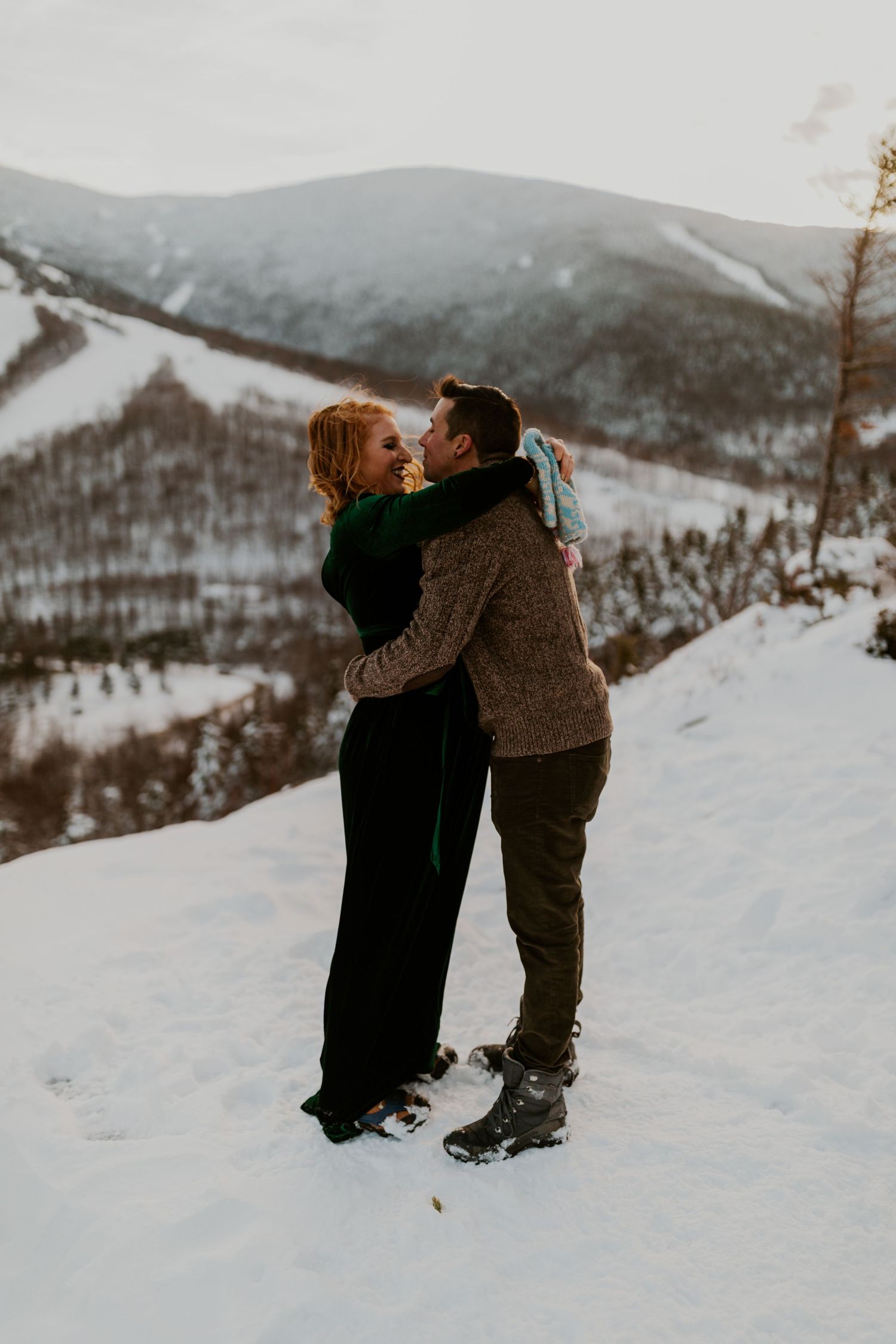Franconia Notch State Park Elopement Photos