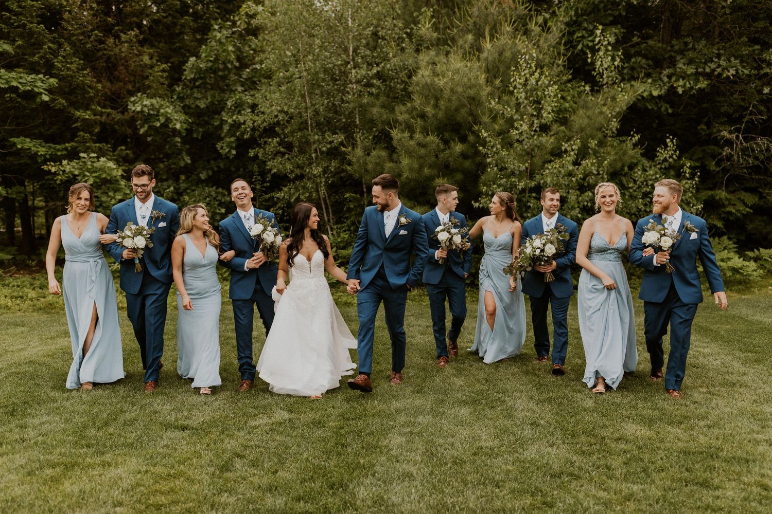 Early summer wedding at the Barn at Bull Meadow in Concord New Hampshire