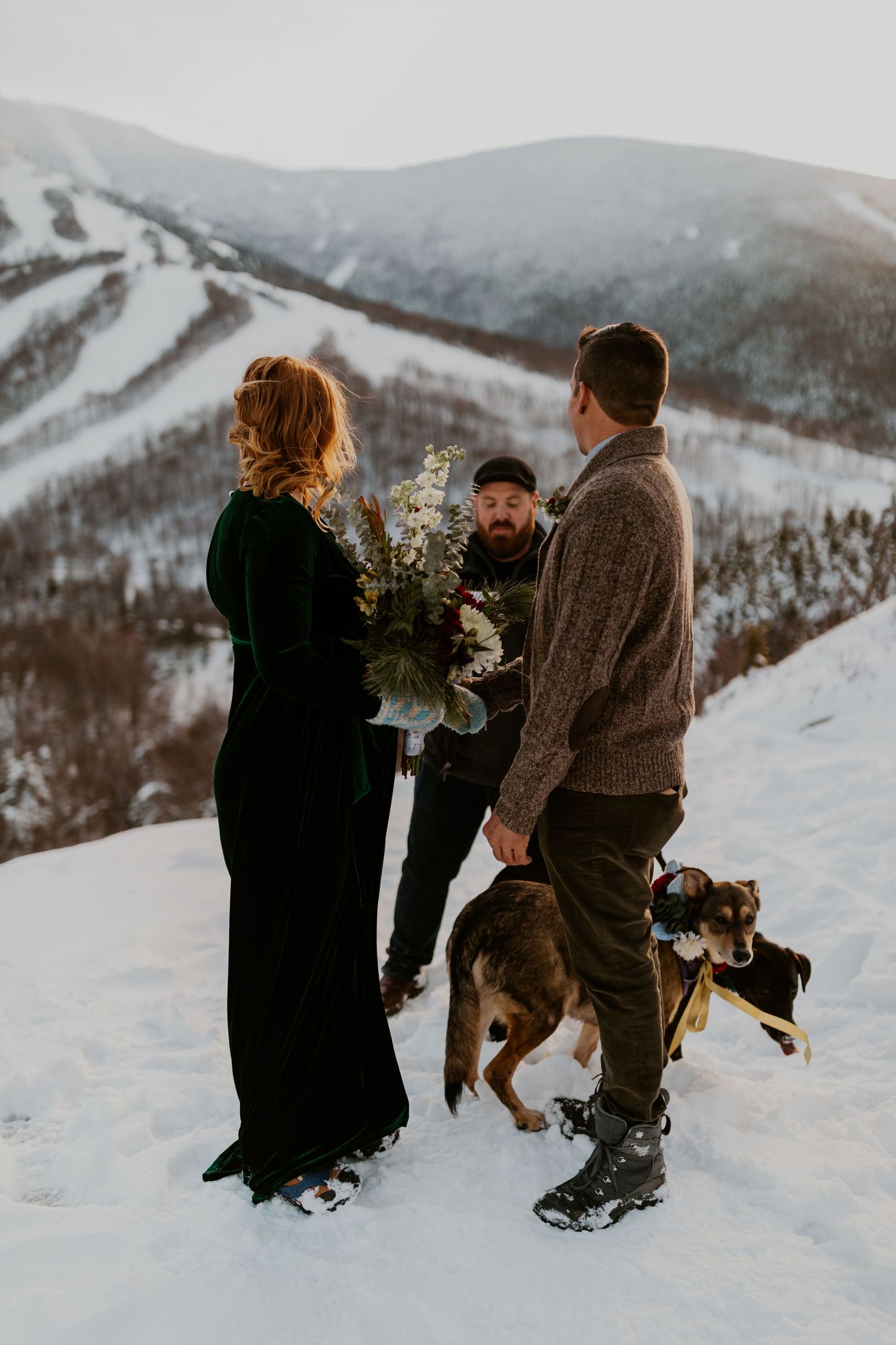 Franconia Notch State Park Elopement Photos