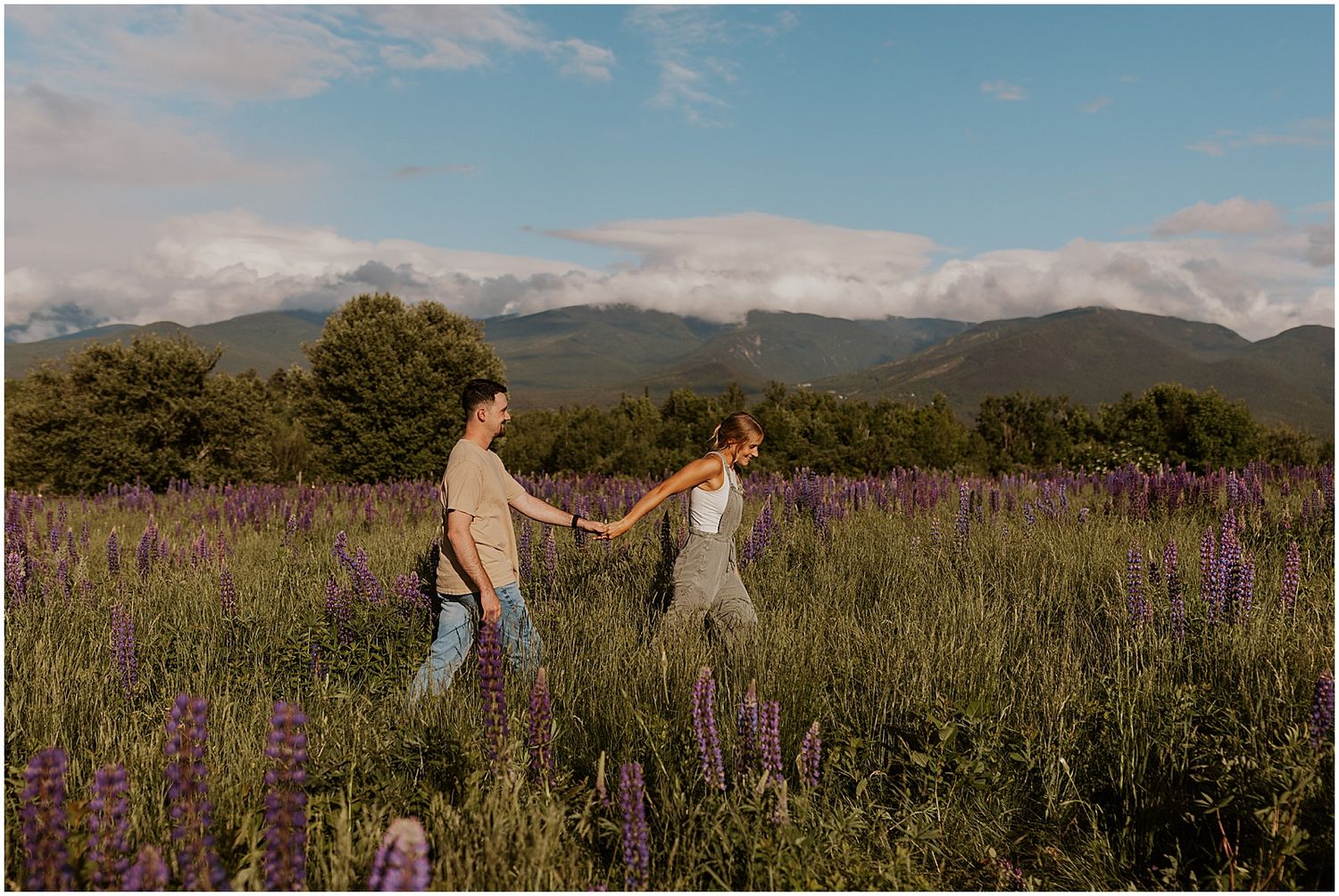 NH Summer engagement photos