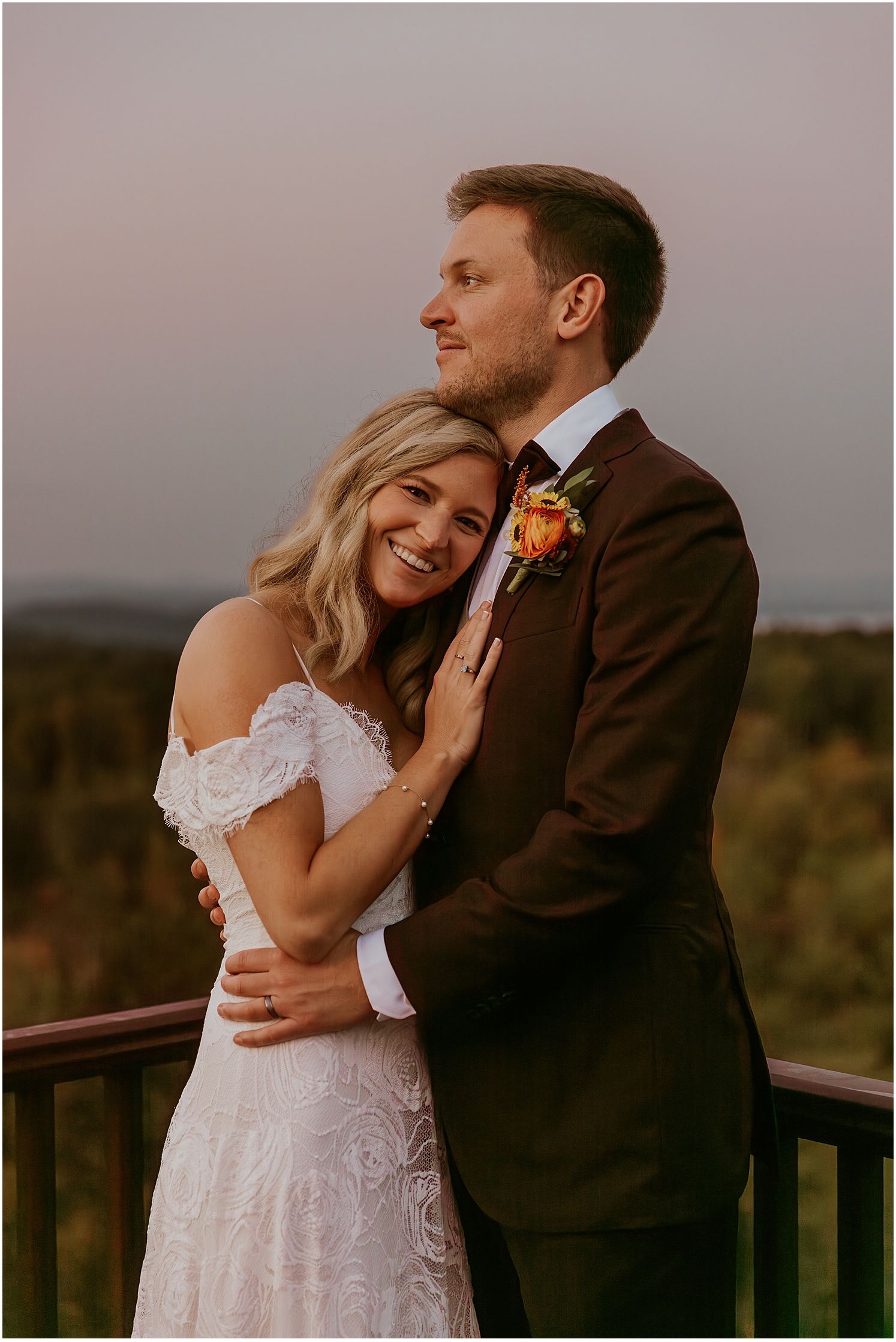 Intimate NH wedding bridal portraits
