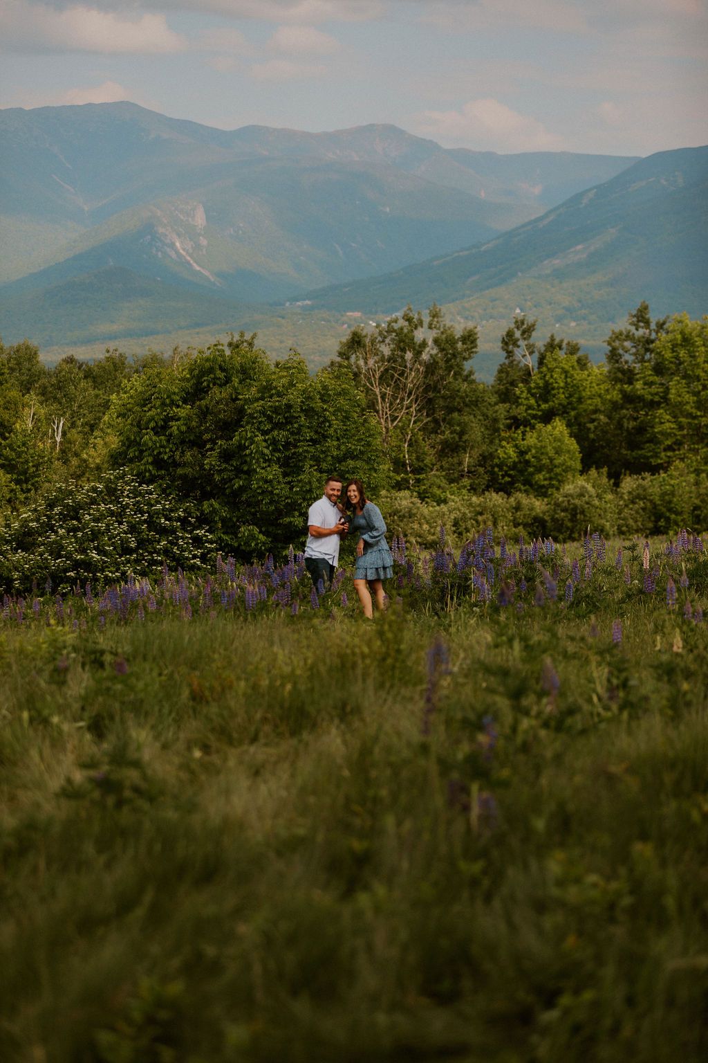 Surprise proposal in the NH White Mountains