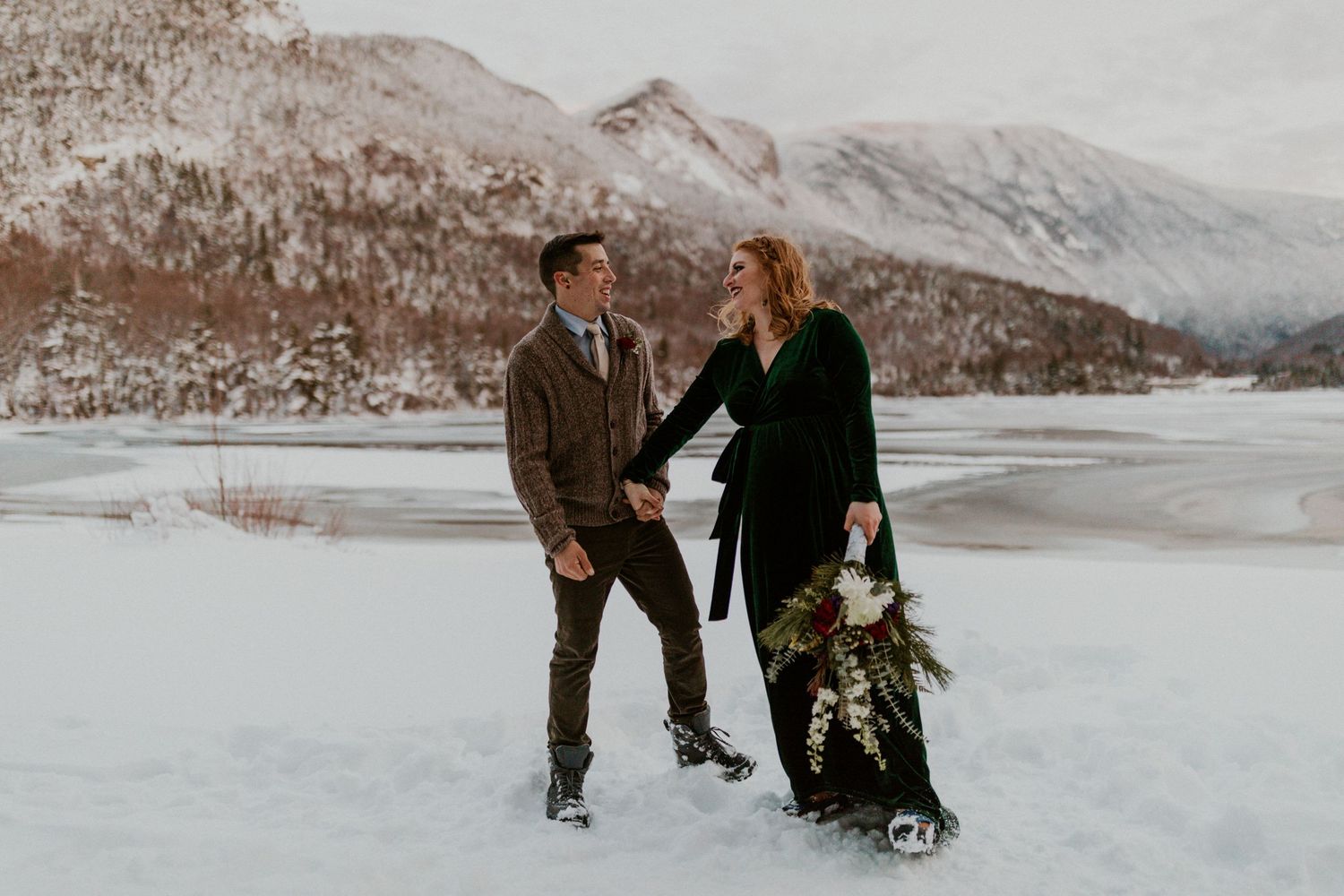 Franconia Notch State Park Elopement Photos