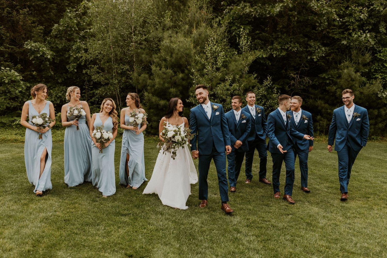 Early summer wedding at the Barn at Bull Meadow in Concord New Hampshire