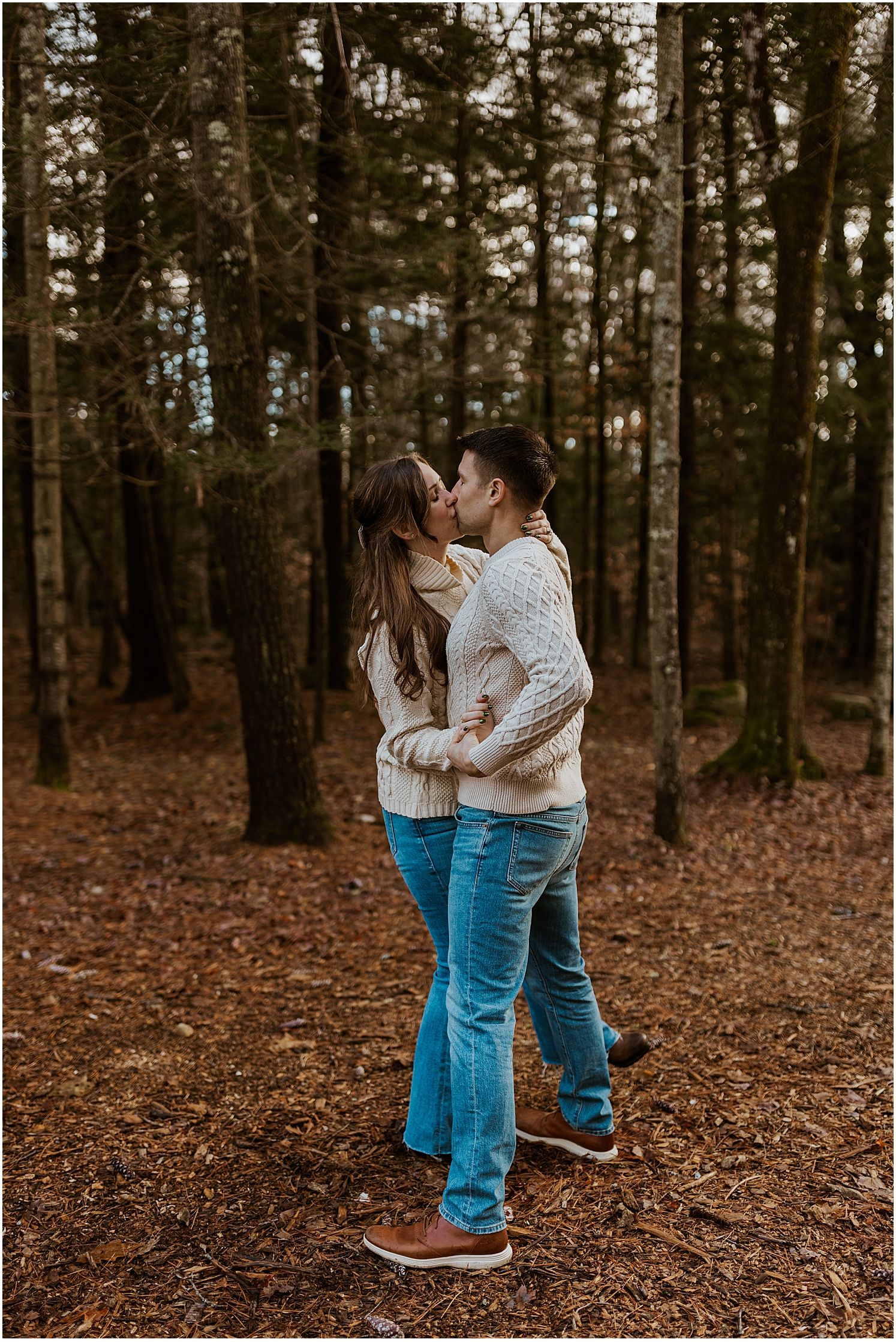 Couples photos White Mountain National Forest