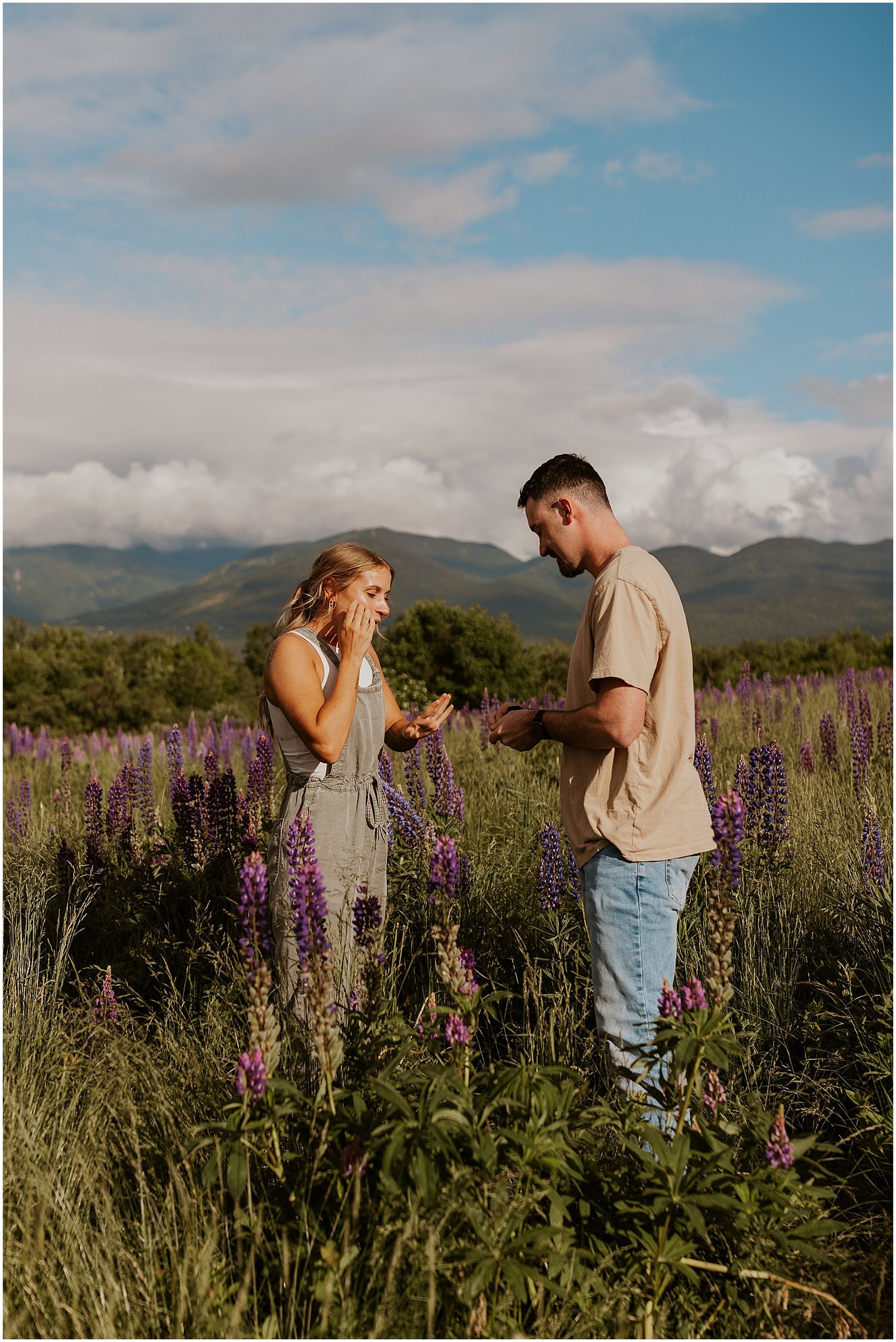 Sugar Hill NH proposal photos - Robin Easler Photography